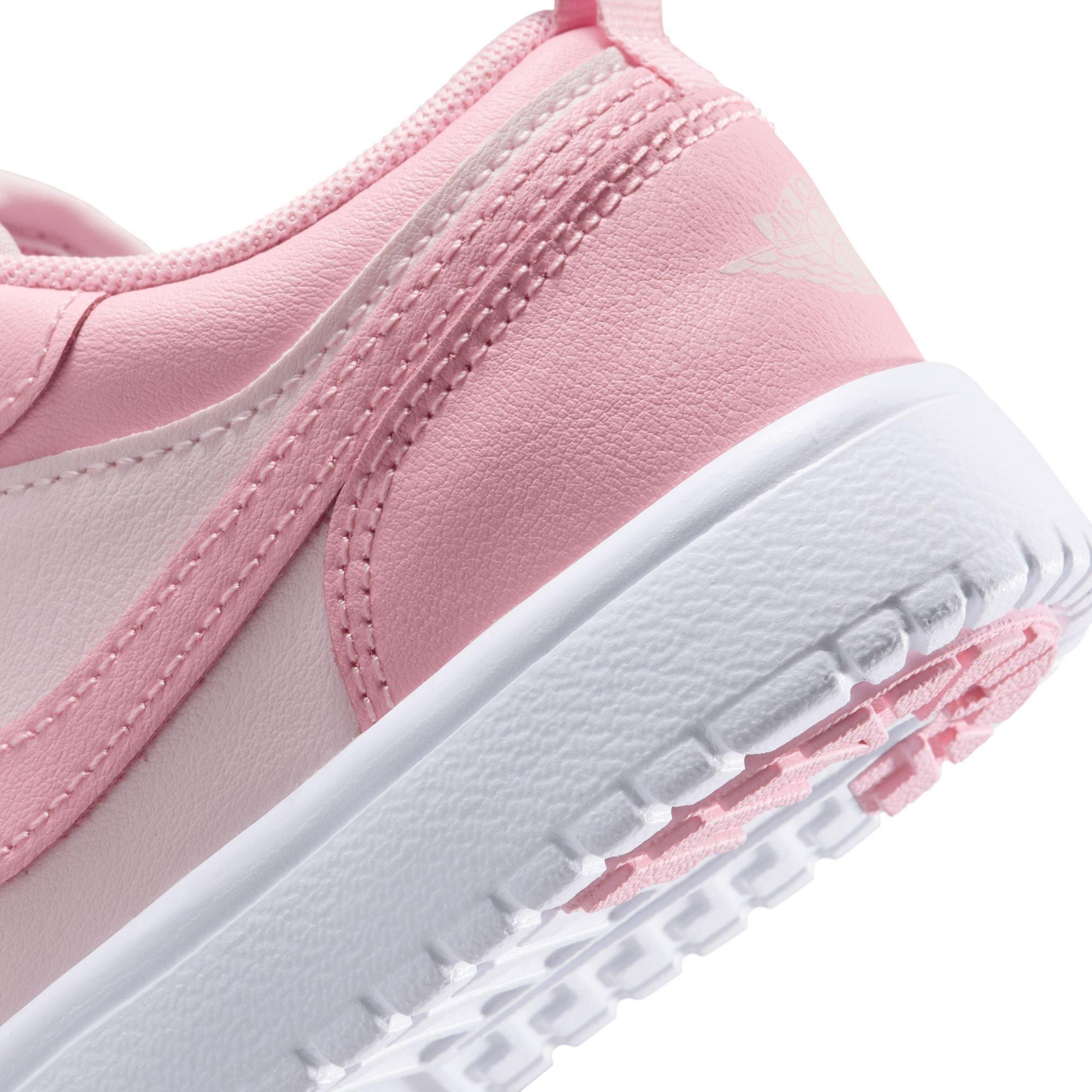 Jordan 1 Low Alt Preschool Girls' "Med Soft Pink/Pearl Pink/White" Shoe