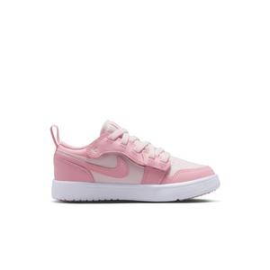 Jordan 1 Low Alt "Med Soft Pink/Pearl Pink/White" Preschool Girls' Shoe