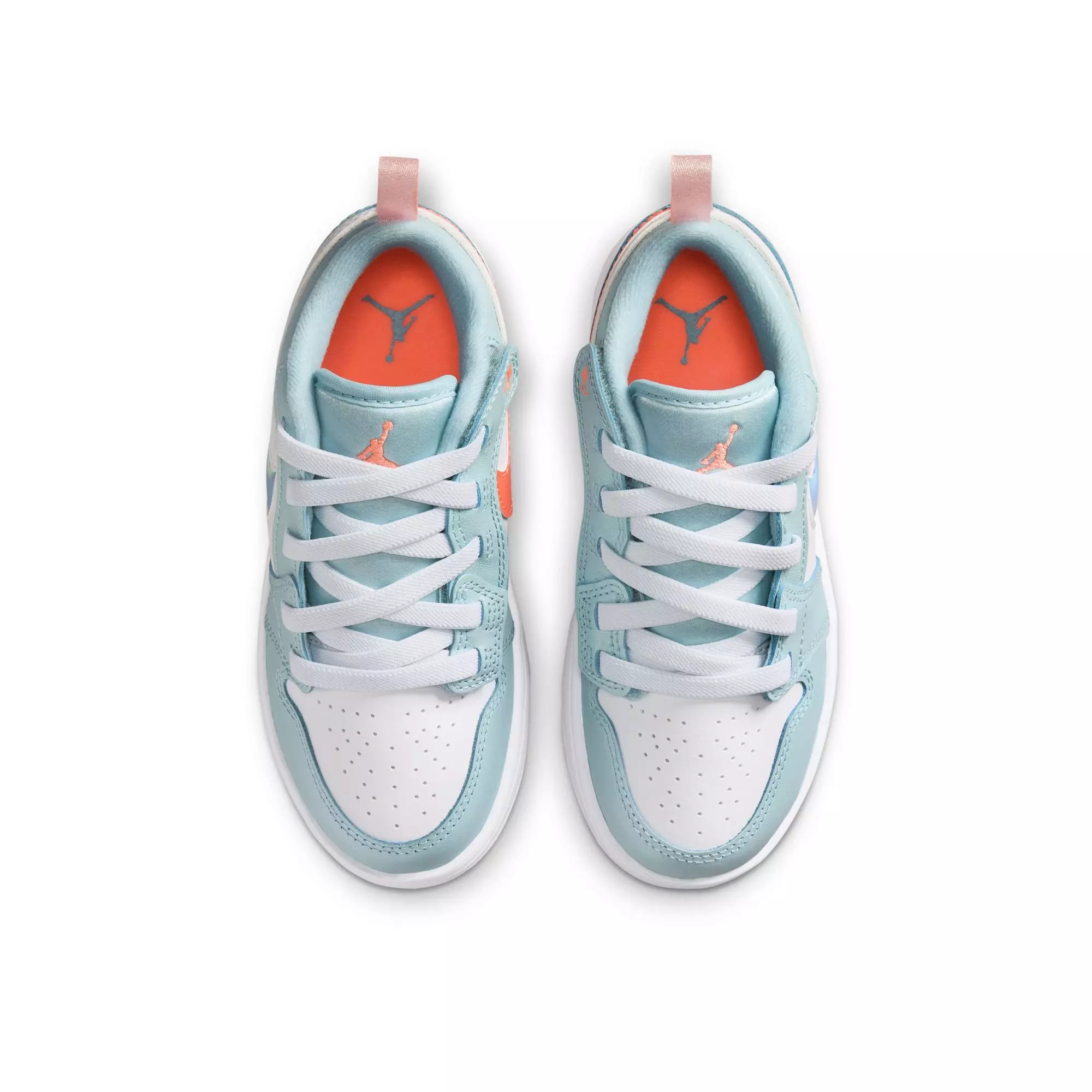 Jordan 1 Low Alt SE "Ocean Bliss/Atomic Pink/White" Preschool Girls' Shoe - PURPLE/PINK