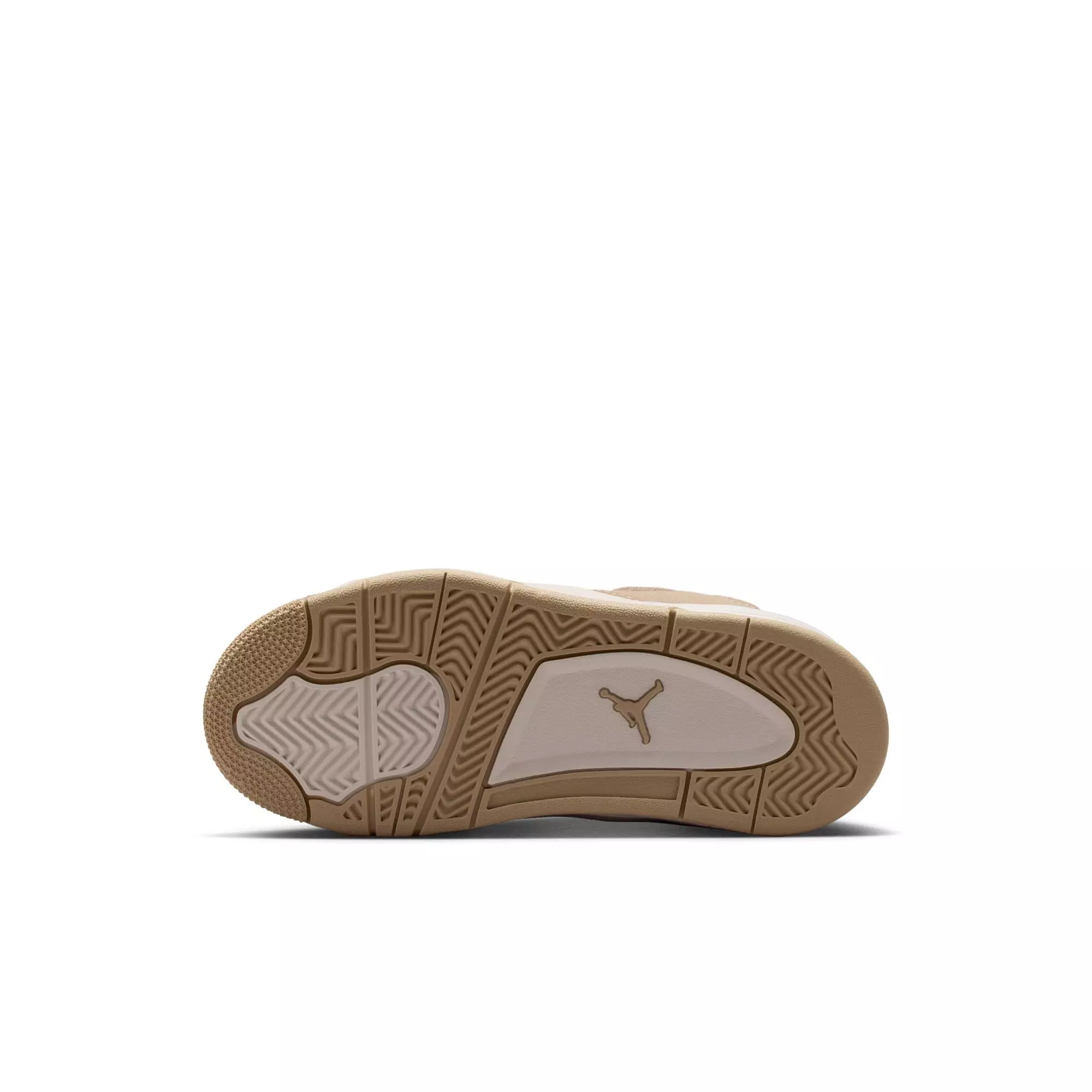 Jordan 4 Retro “Cozy Girl” Preschool Girls' Shoe - HEMP/OREWOOD BROWN