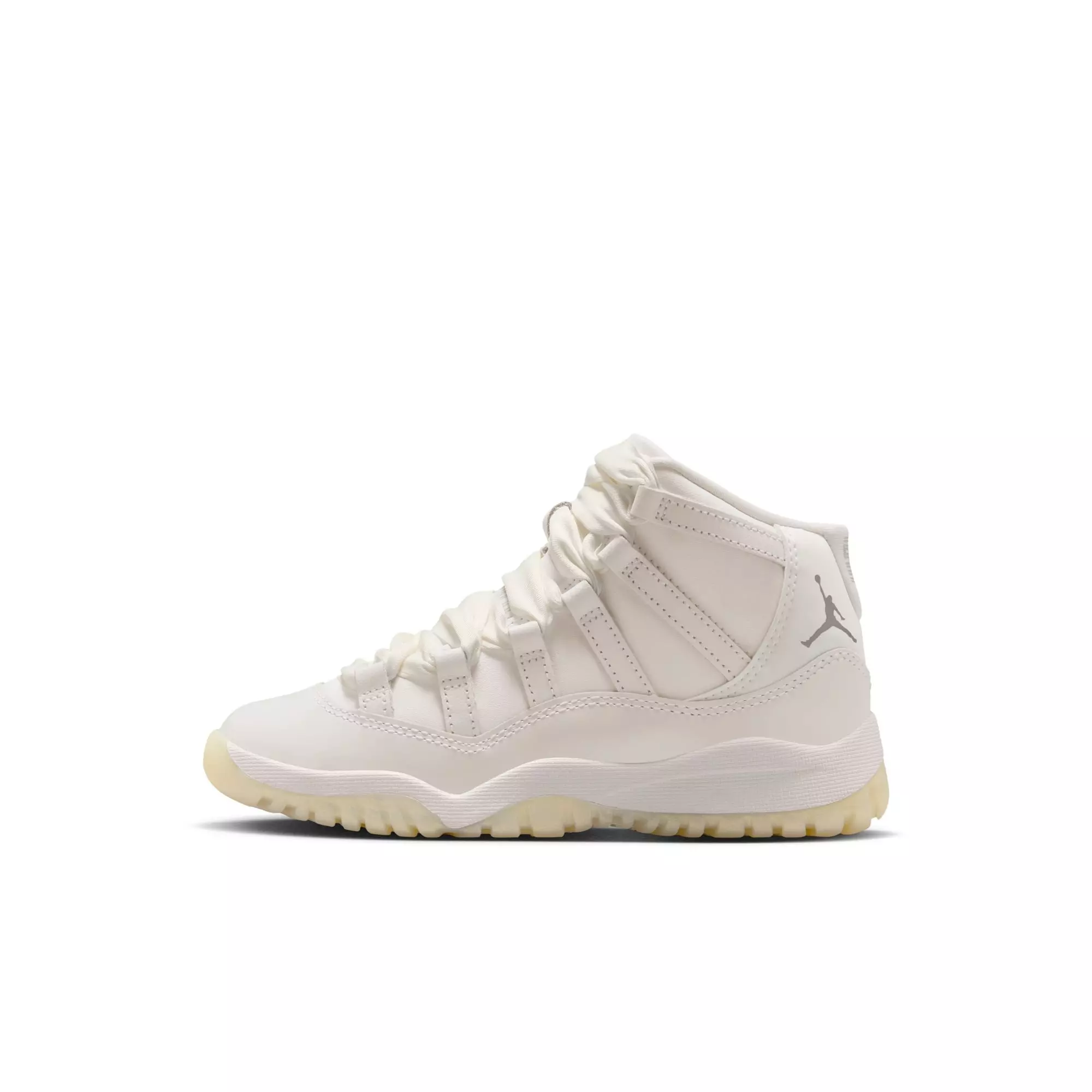 Jordan 11 Retro "Pearl" Preschool Girls' Shoe​ - SAIL/PEARL GREY/METALLIC SILVER