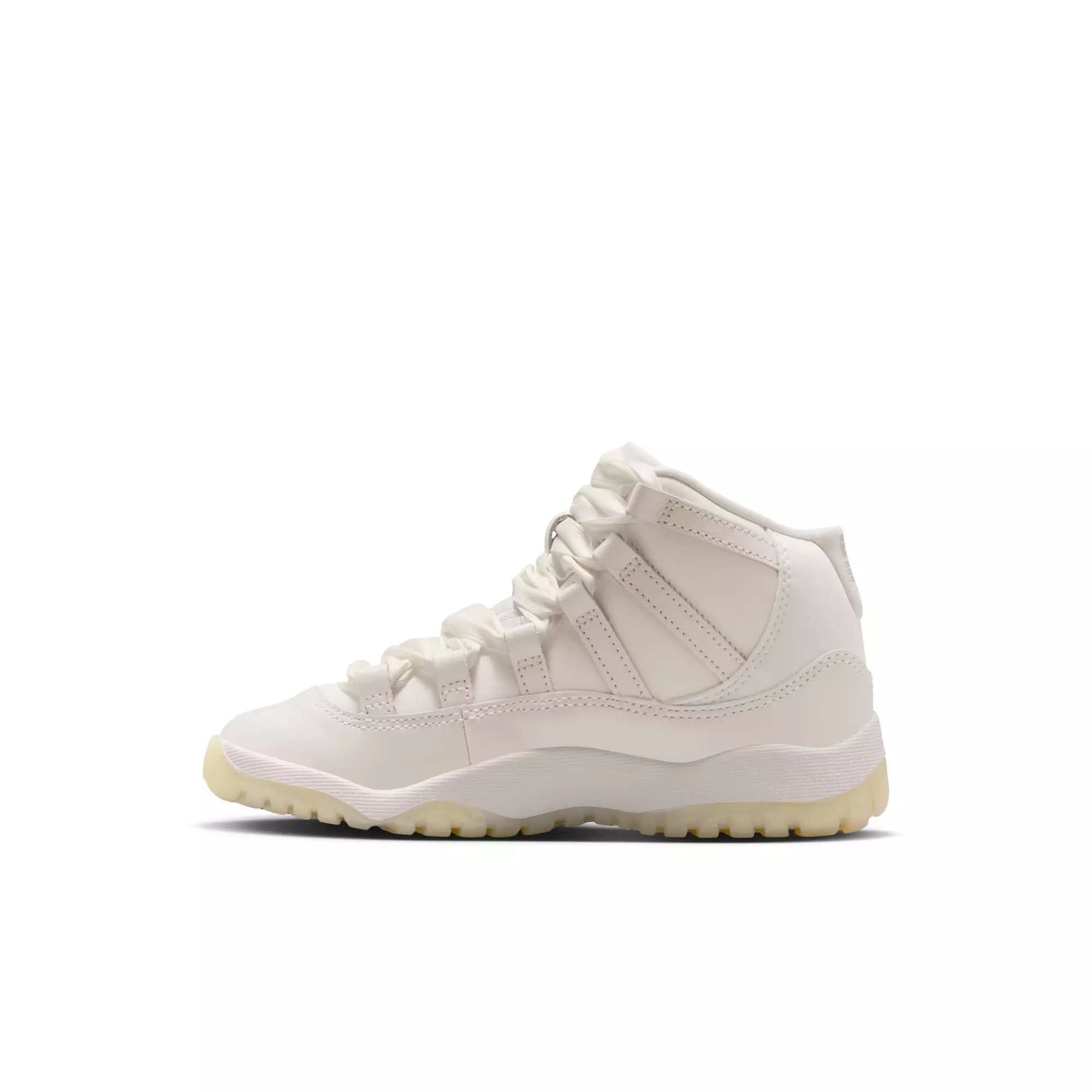 Jordan 11 Retro "Pearl" Preschool Girls' Shoe​ - SAIL/PEARL GREY/METALLIC SILVER
