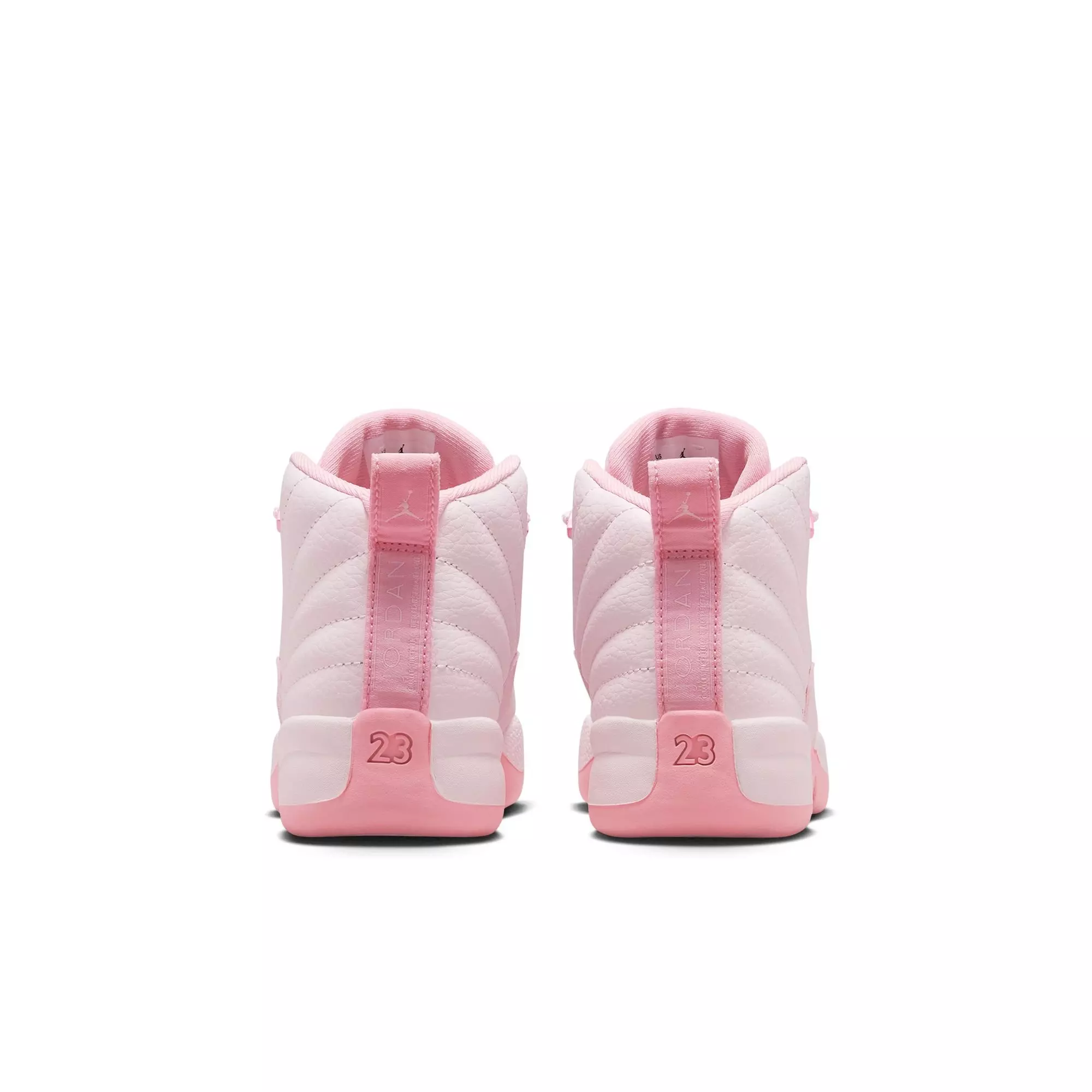 Jordan 12 Retro “Pearl Pink" Preschool Girl's Shoe - PEARL PINK/SOFT PINK