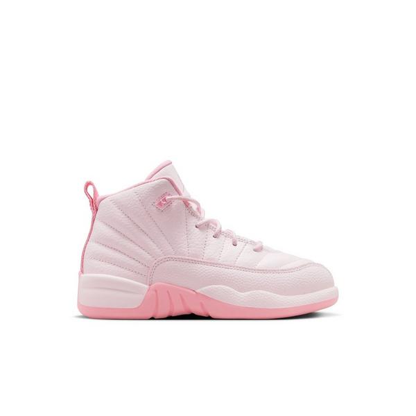 Jordan 12 Retro “Pearl Pink" Preschool Girl's Shoe