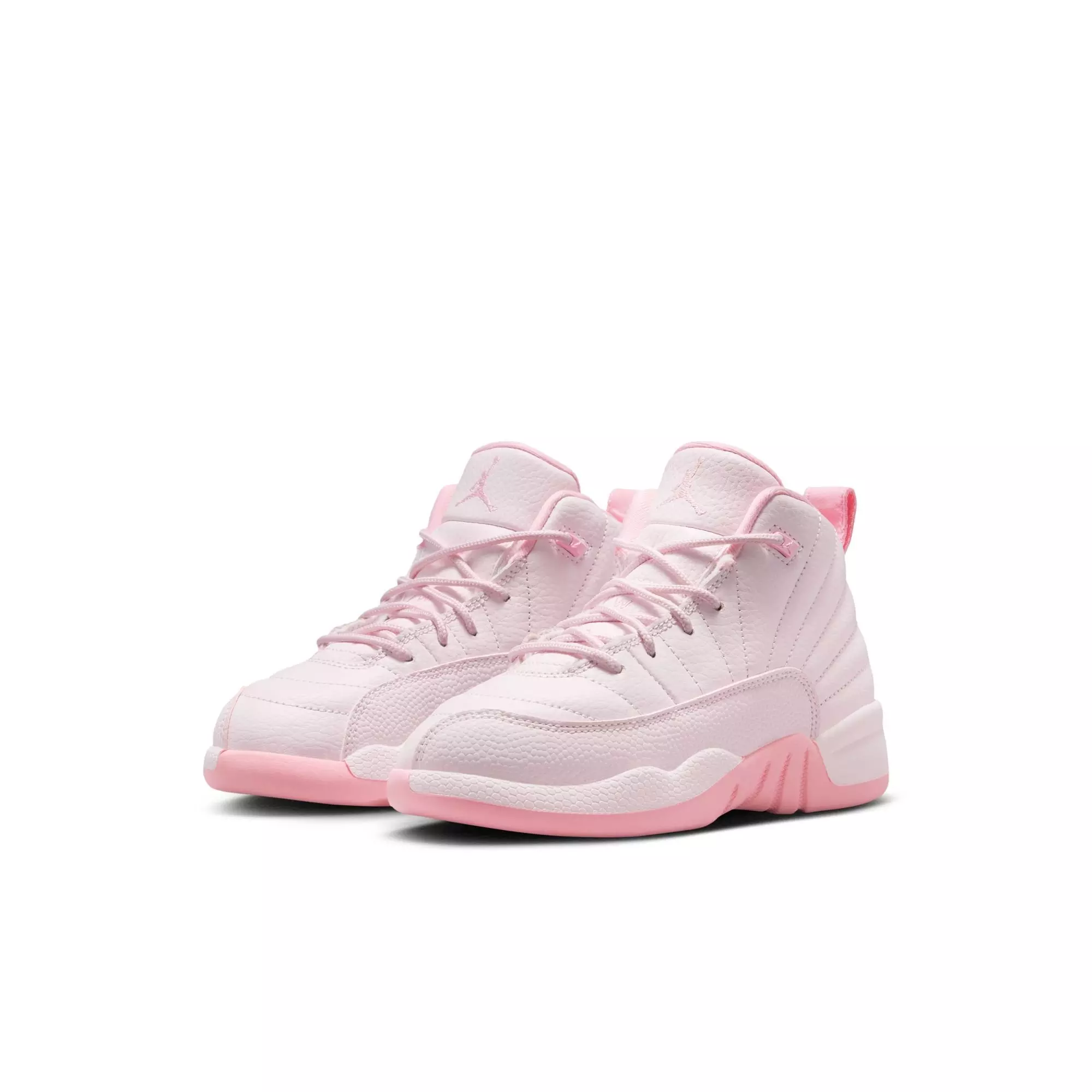 Jordan 12 Retro “Pearl Pink" Preschool Girl's Shoe - PEARL PINK/SOFT PINK