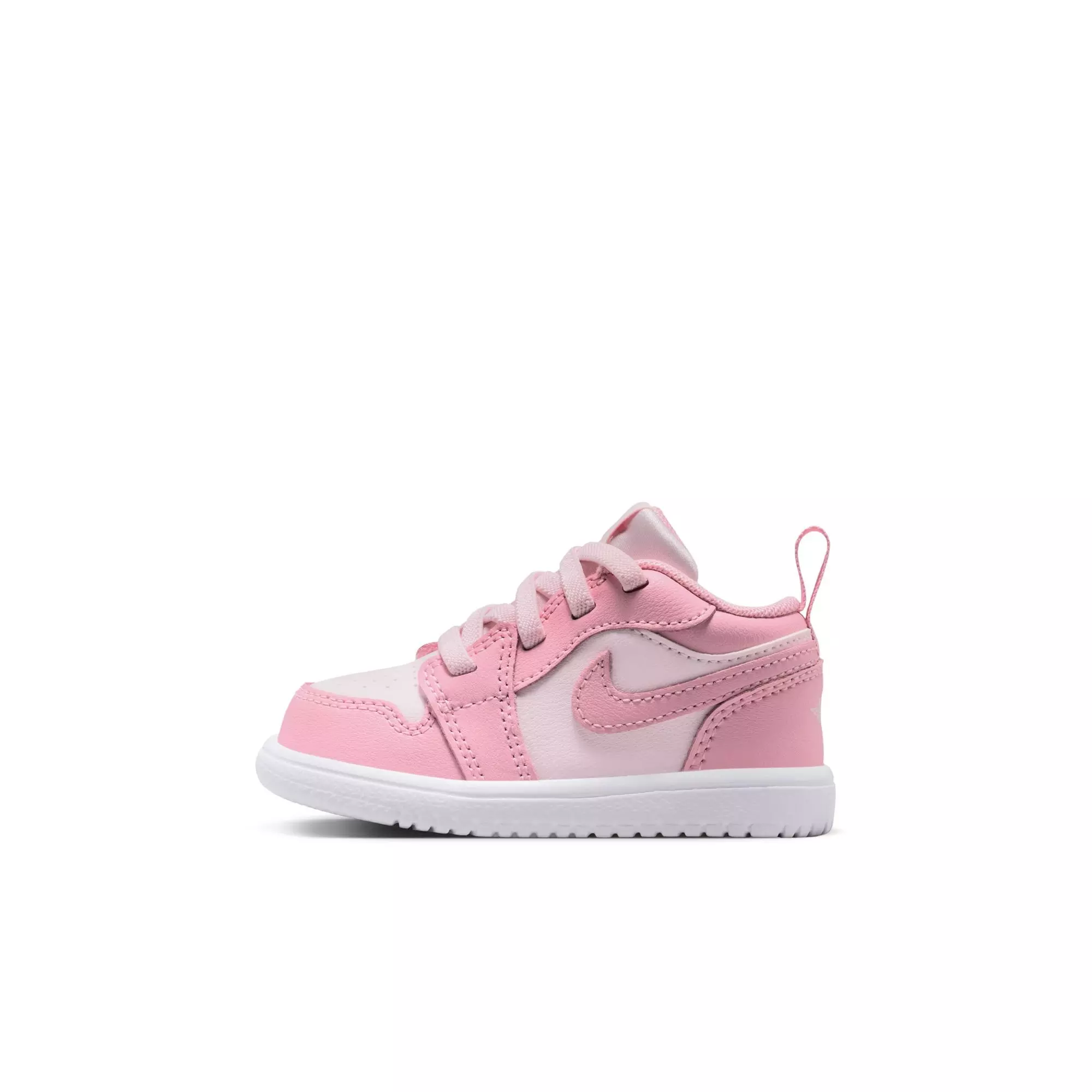 Jordan 1 Low Alt "Med Soft Pink/Pearl Pink/White" Toddler Girls' Shoe - PINK/WHITE