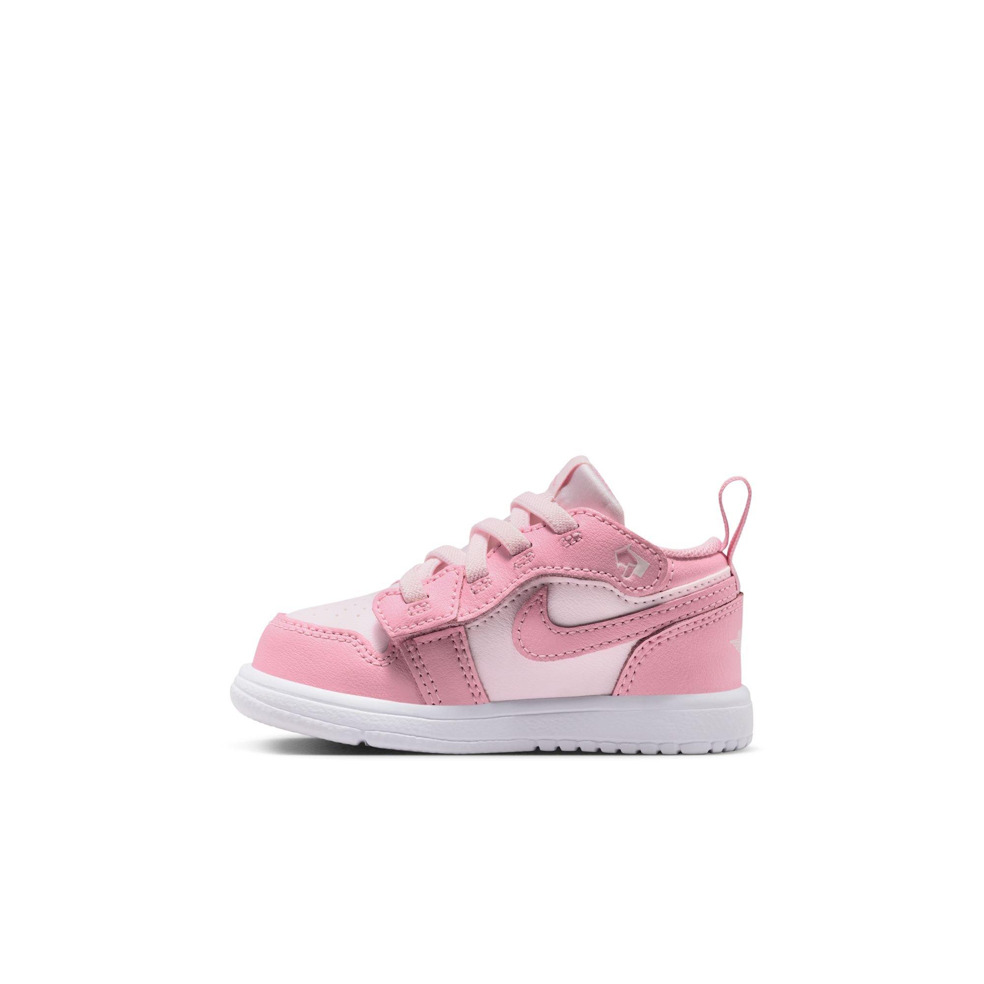 Jordan 1 Low Alt Toddler Girls' "Med Soft Pink/Pearl Pink/White" Shoe
