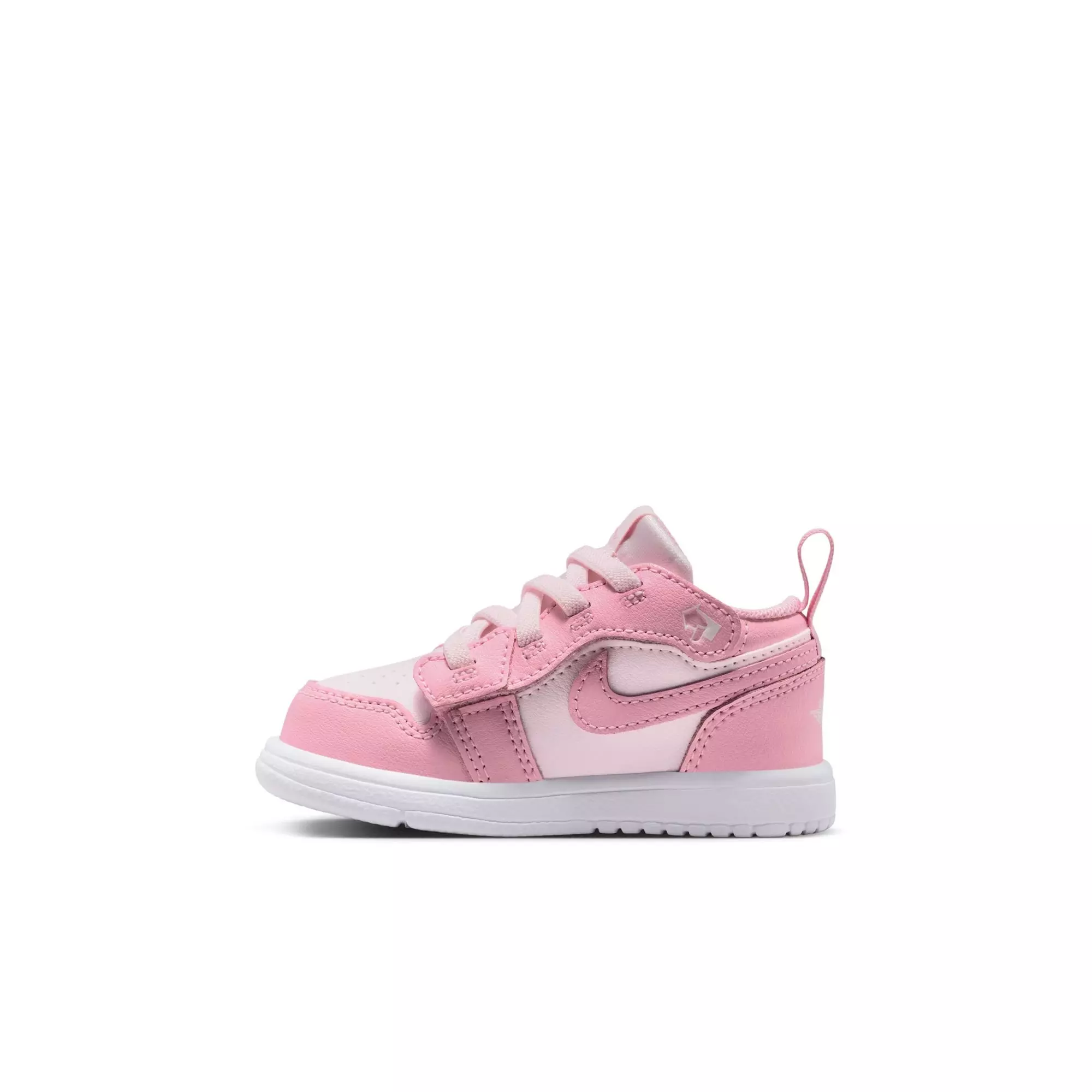 Jordan 1 Low Alt "Med Soft Pink/Pearl Pink/White" Toddler Girls' Shoe - PINK/WHITE