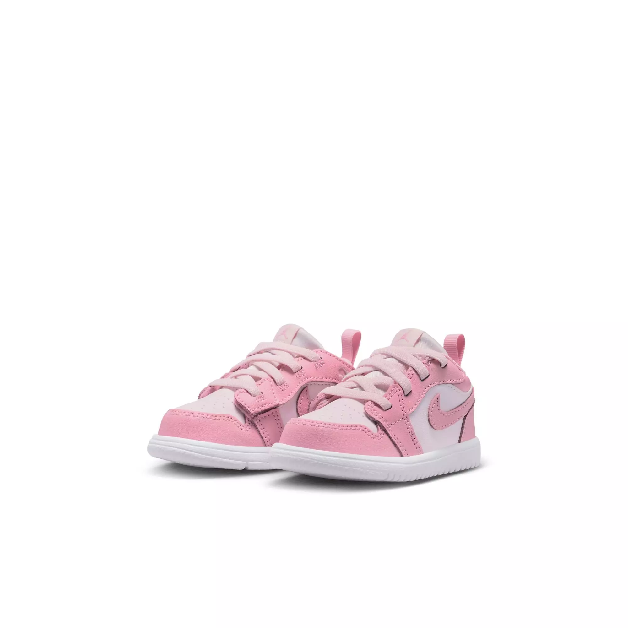 Jordan 1 Low Alt "Med Soft Pink/Pearl Pink/White" Toddler Girls' Shoe - PINK/WHITE