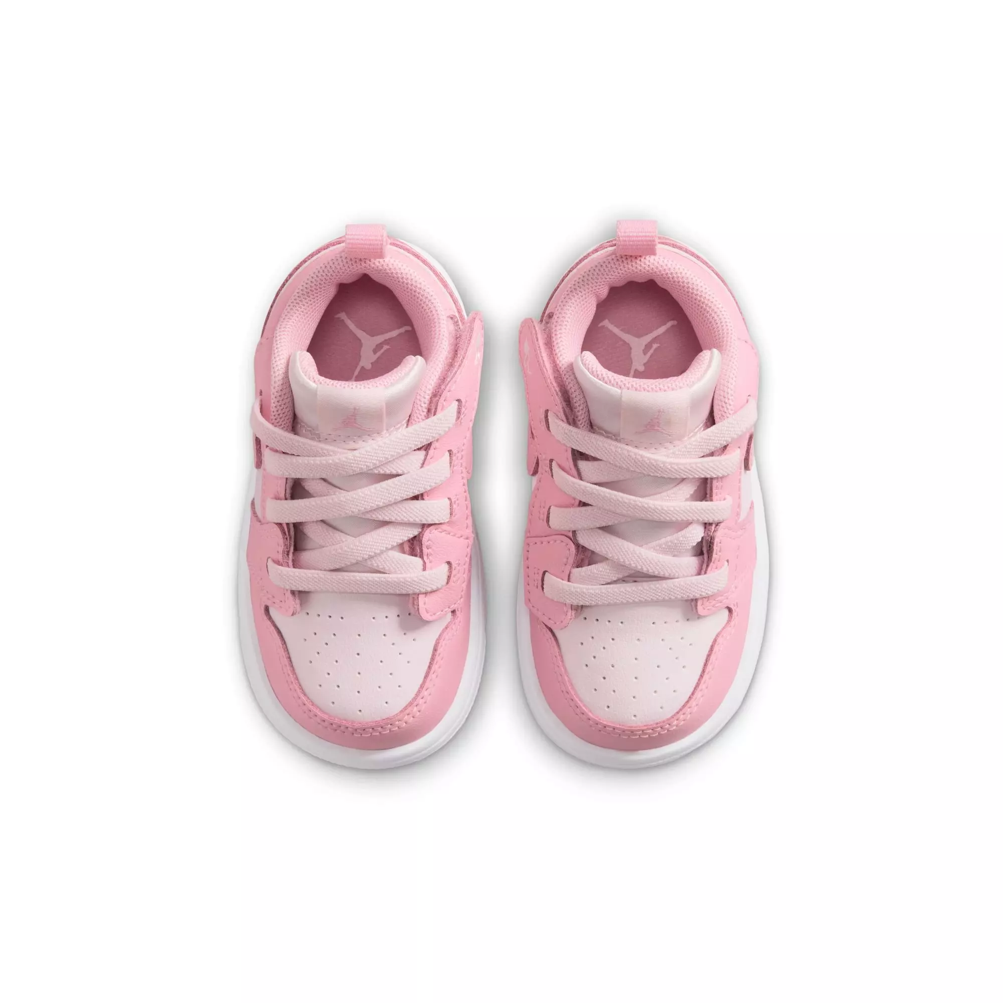 Jordan 1 Low Alt "Med Soft Pink/Pearl Pink/White" Toddler Girls' Shoe - PINK/WHITE