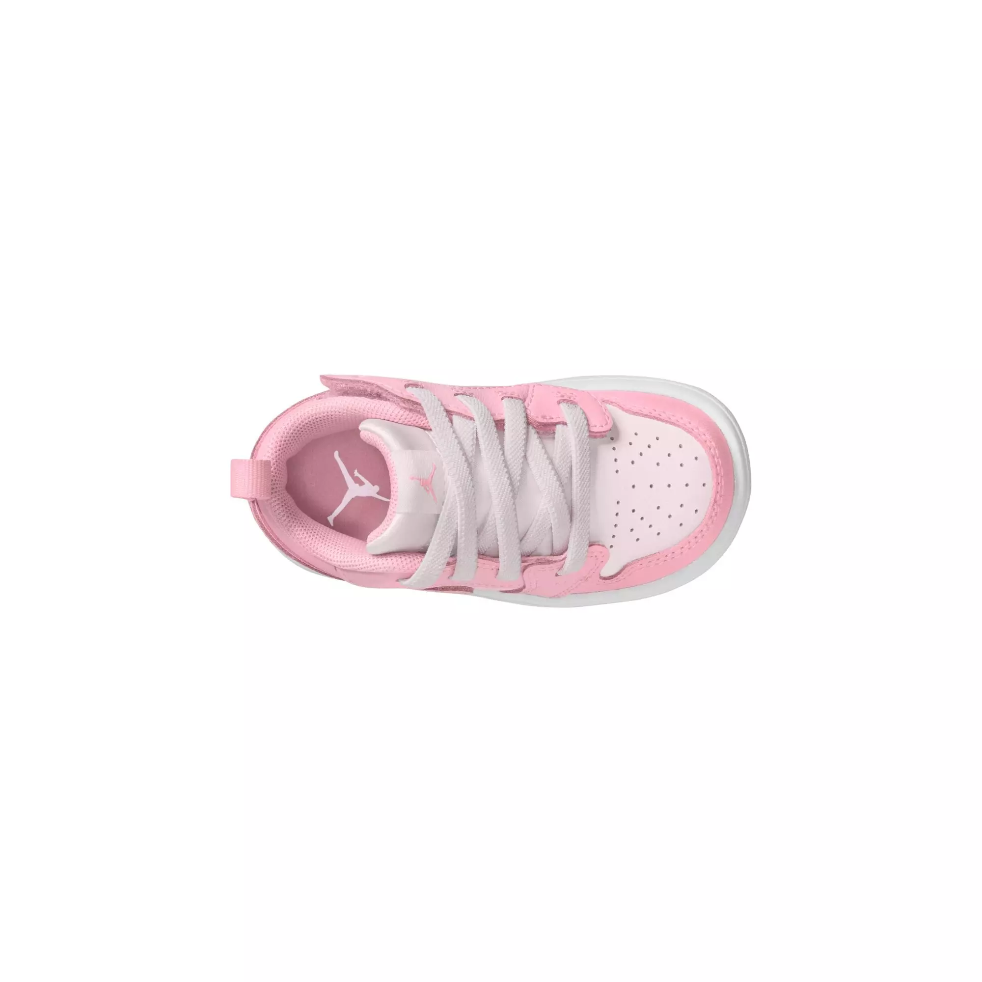 Jordan 1 Low Alt "Med Soft Pink/Pearl Pink/White" Toddler Girls' Shoe - PINK/WHITE