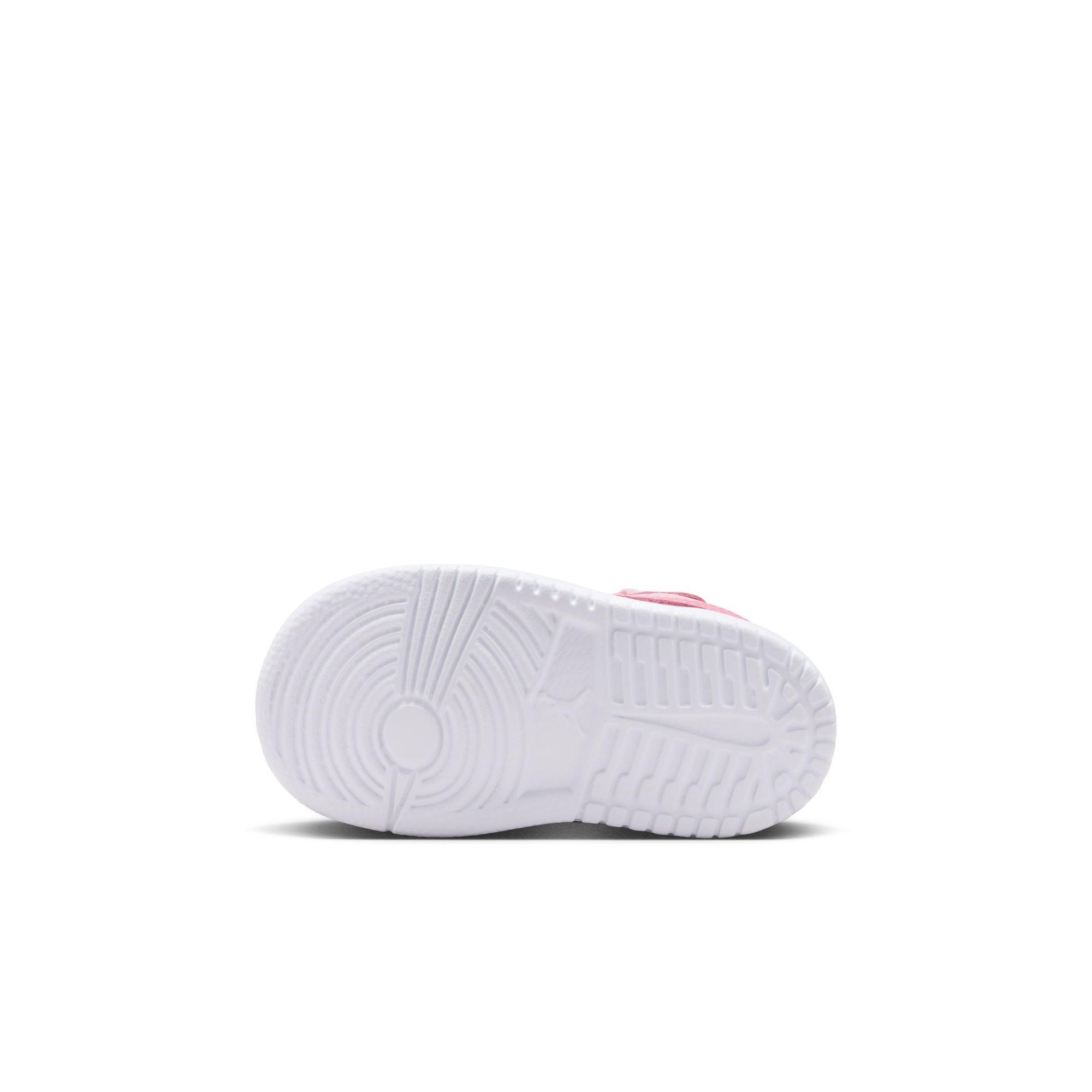 Jordan 1 Low Alt Toddler Girls' "Med Soft Pink/Pearl Pink/White" Shoe