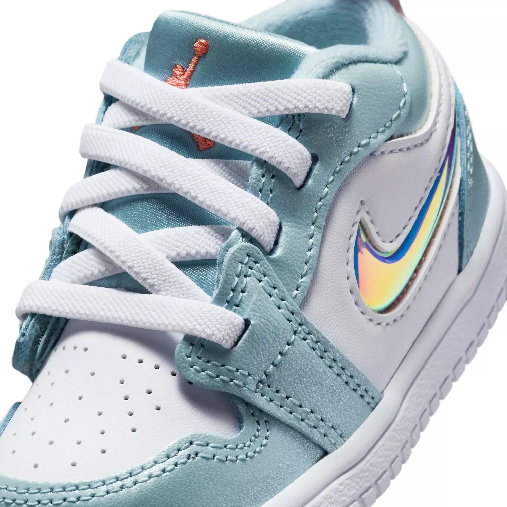 Jordan 1 Low Alt SE "Ocean Bliss/Atomic Pink/White" Toddler Girls' Shoe - PURPLE/PINK