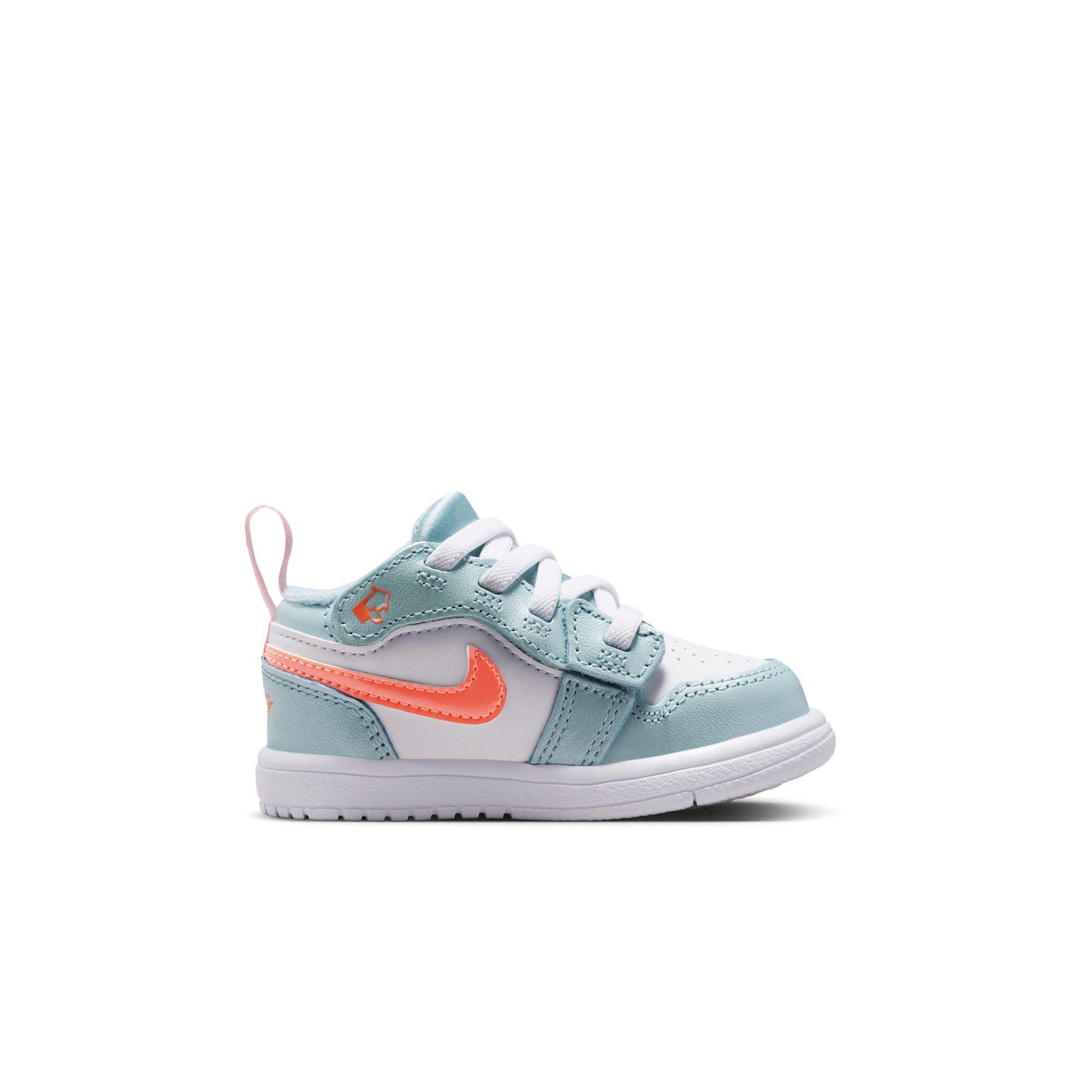 Jordan 1 Low Alt SE  Toddler Girls' "Ocean Bliss/Atomic Pink/White" Shoe