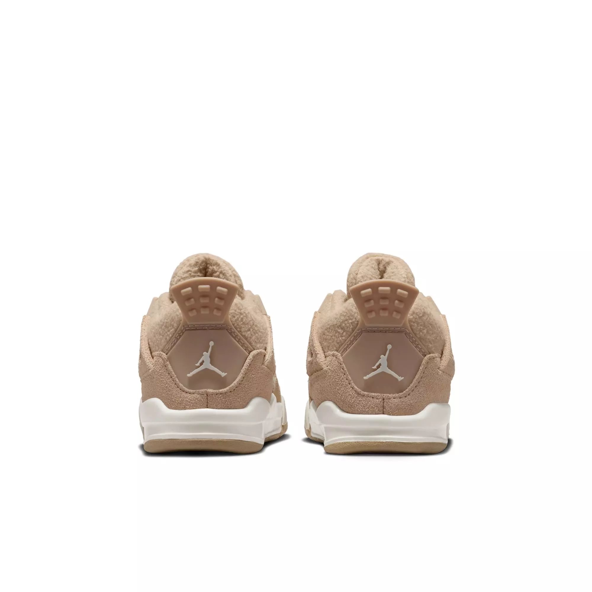 Jordan 4 Retro “Cozy Girl” Toddler Girls' Shoe - HEMP/OREWOOD BROWN