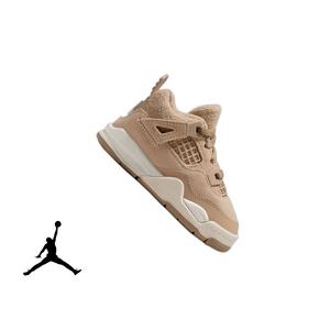 Jordan 4 Retro “Cozy Girl” Toddler Girls' Shoe
