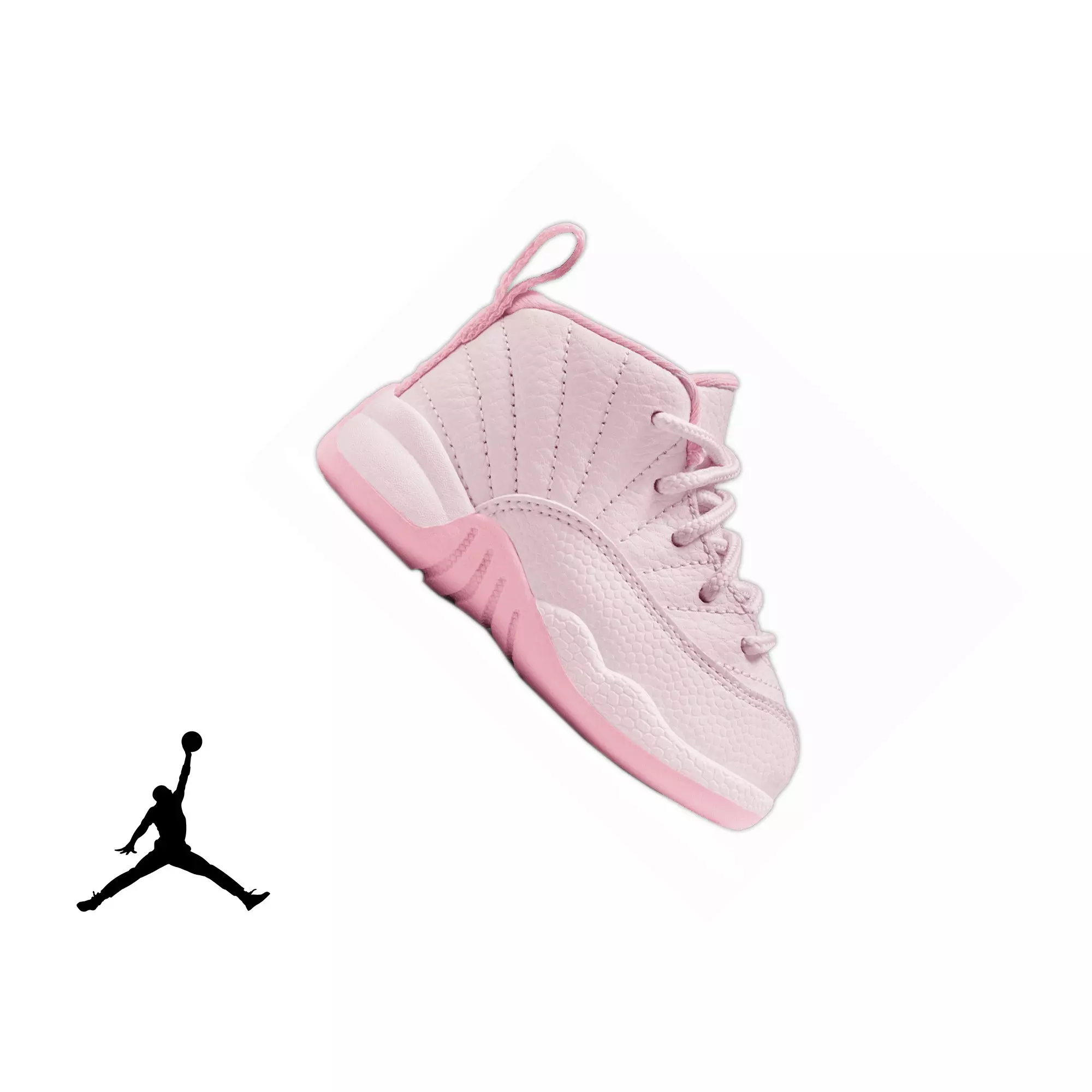 Jordan 12 Retro “Pearl Pink" Toddler Girl's Shoe - PEARL PINK/SOFT PINK