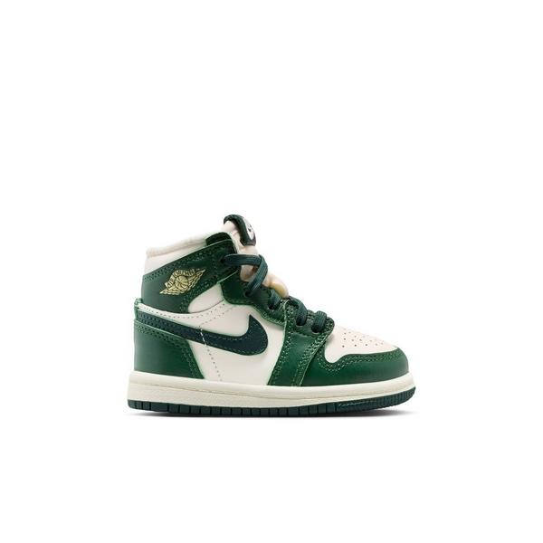 Jordan 1 Retro High OG "Pro Green" Toddler Girl's Shoe
