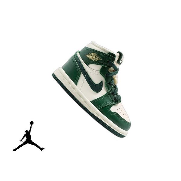 Jordan 1 Retro High OG "Pro Green" Toddler Girl's Shoe