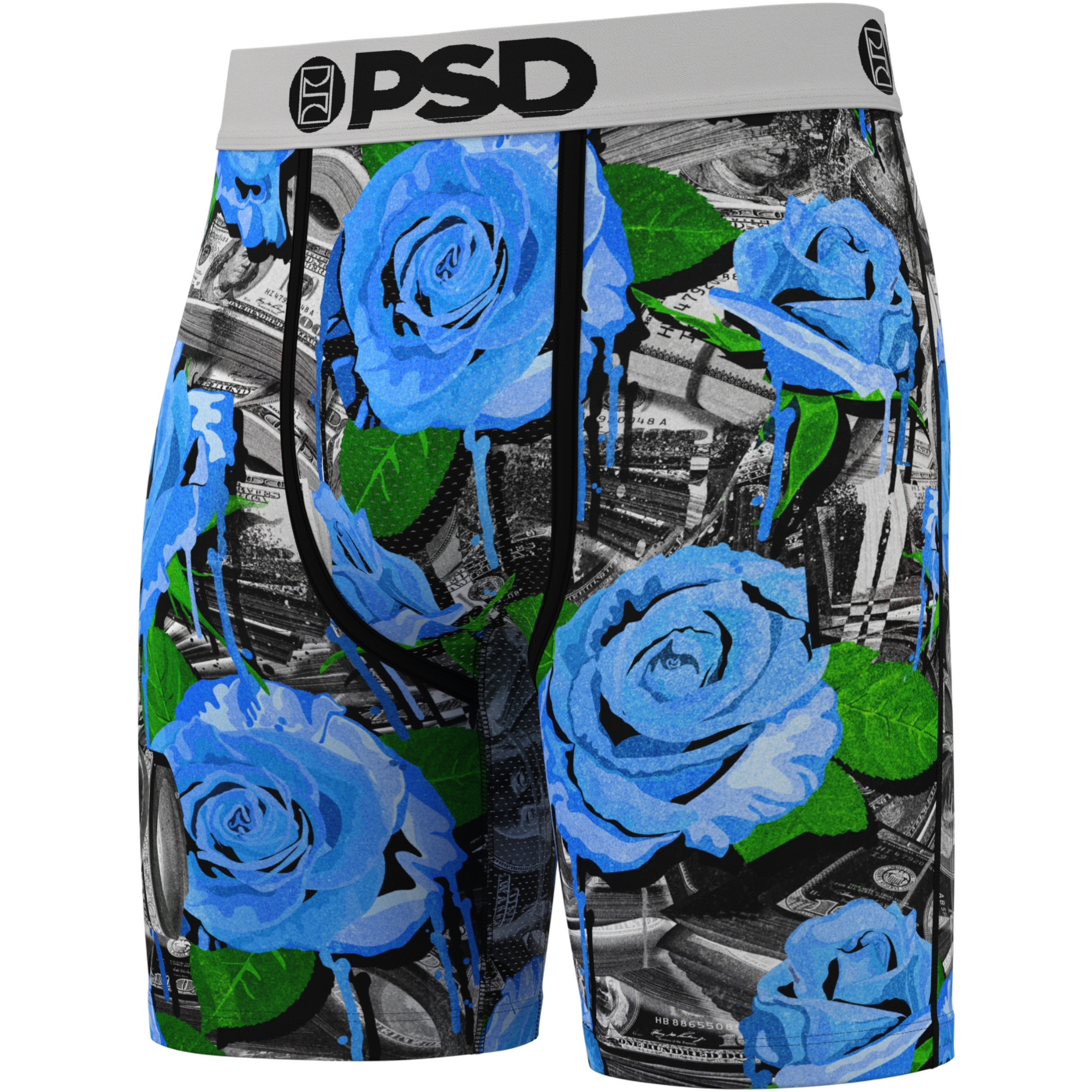 PSD Men's Royal Bloom Underwear-3PK - MULTI-COLOR Thumbnail View 3