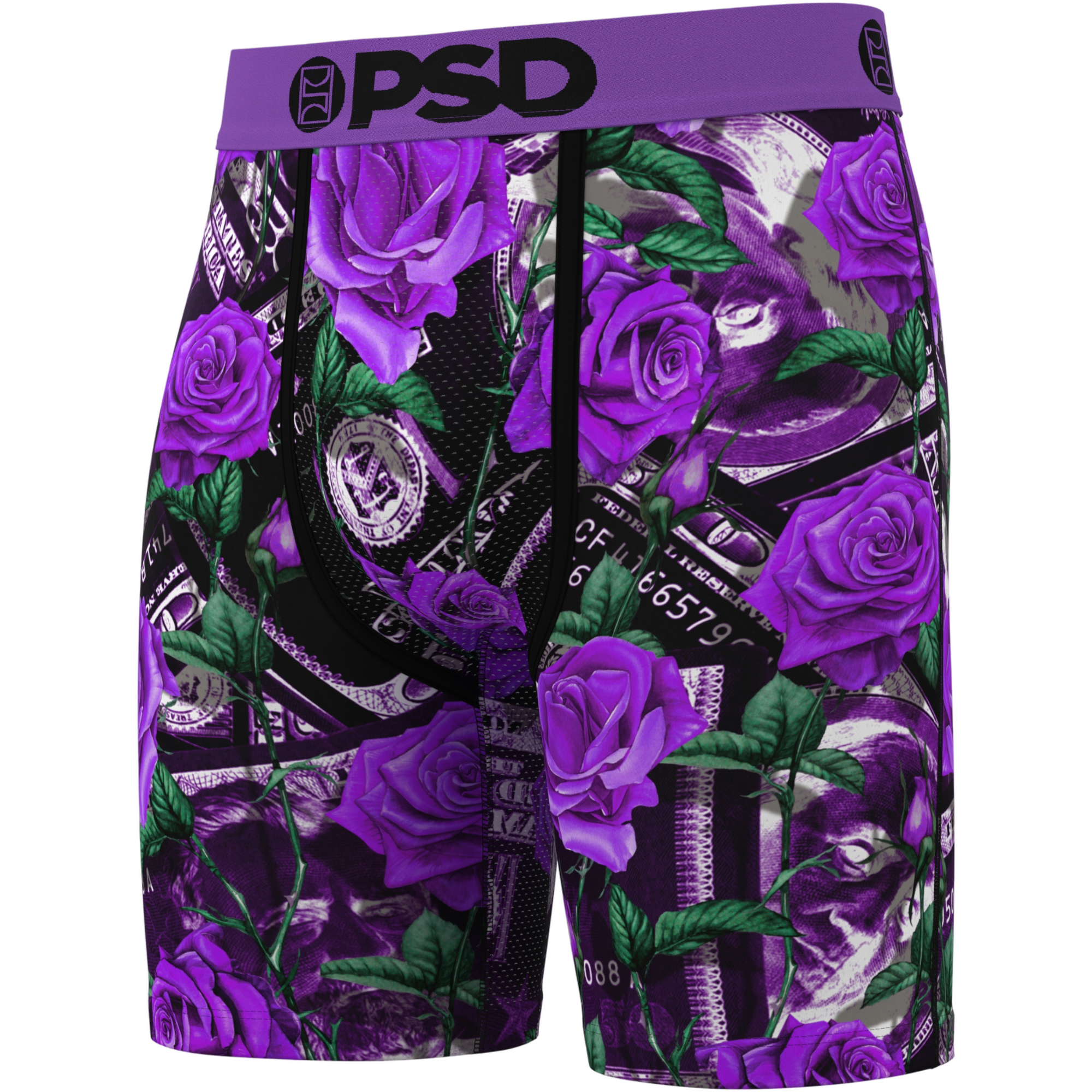 PSD Men's Royal Bloom Underwear-3PK - MULTI-COLOR Thumbnail View 4