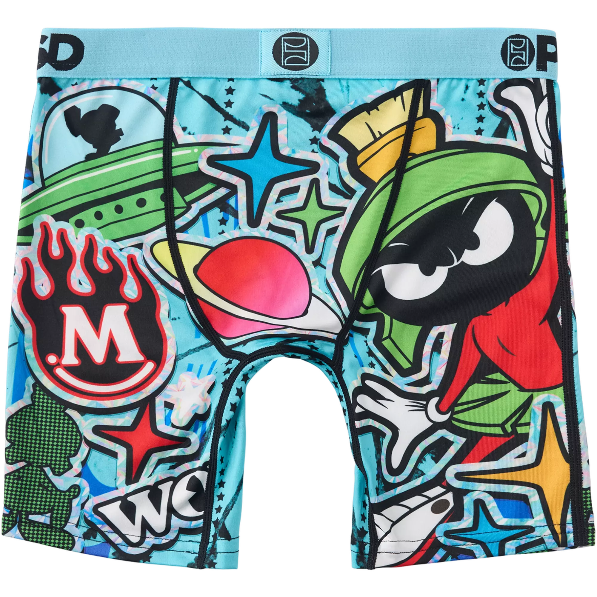 PSD Big Boys' Looney Tunes Madness Underwear-2PK - MULTI-COLOR