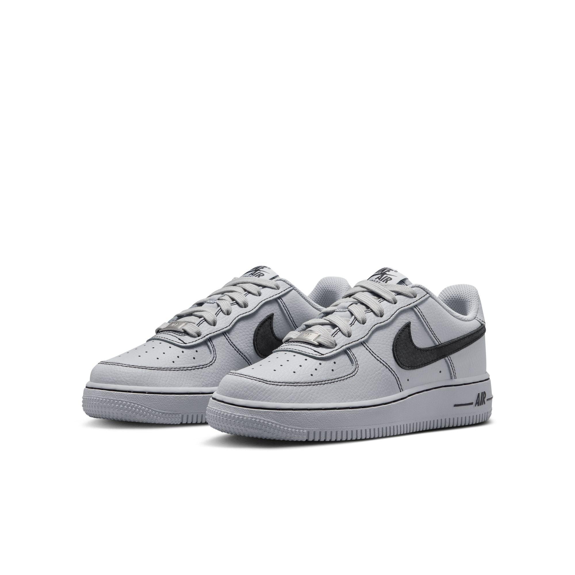 Nike Air Force 1 LV8 Grade School Boys' "Wolf Grey/Black" Shoe