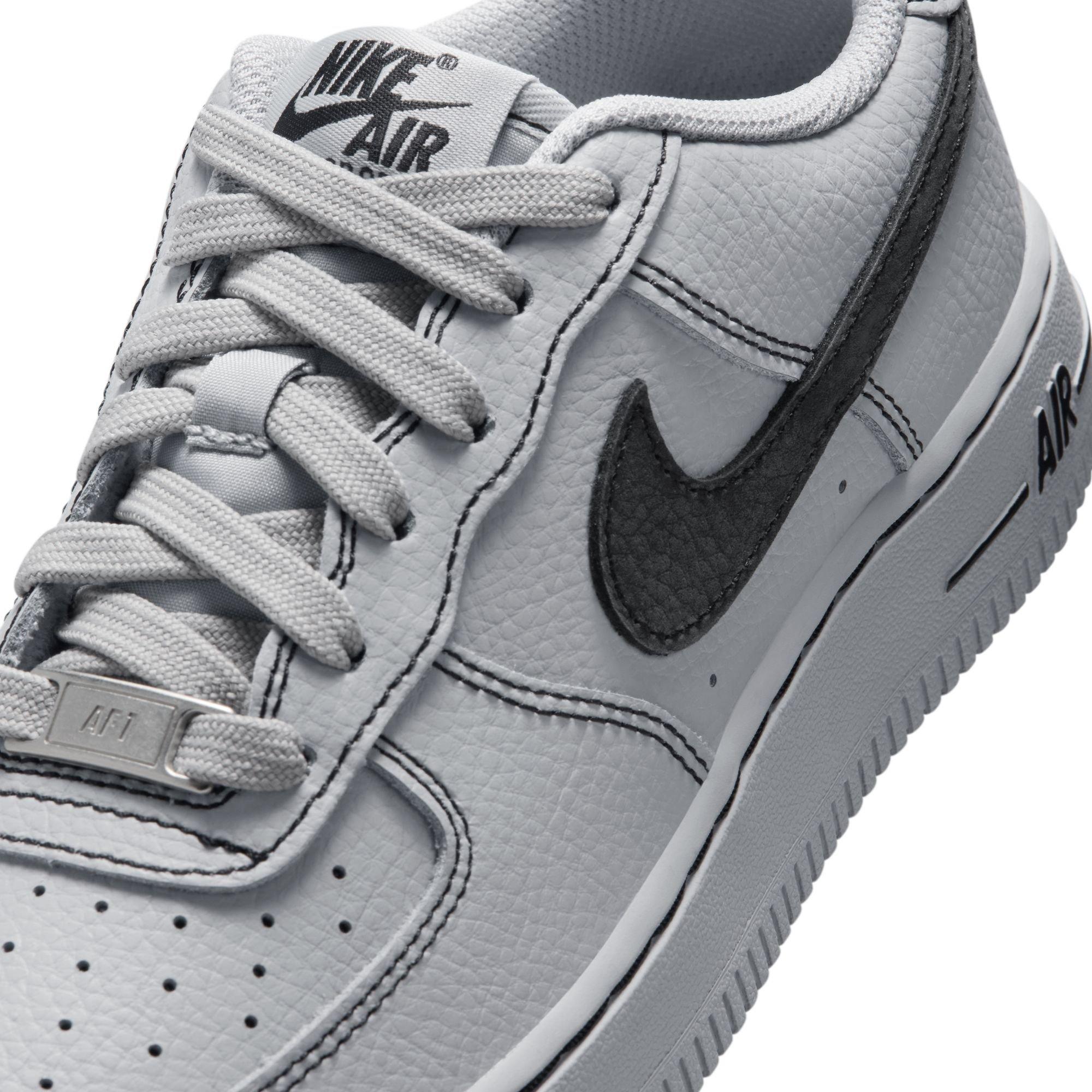 Nike Air Force 1 LV8 Grade School Boys' "Wolf Grey/Black" Shoe