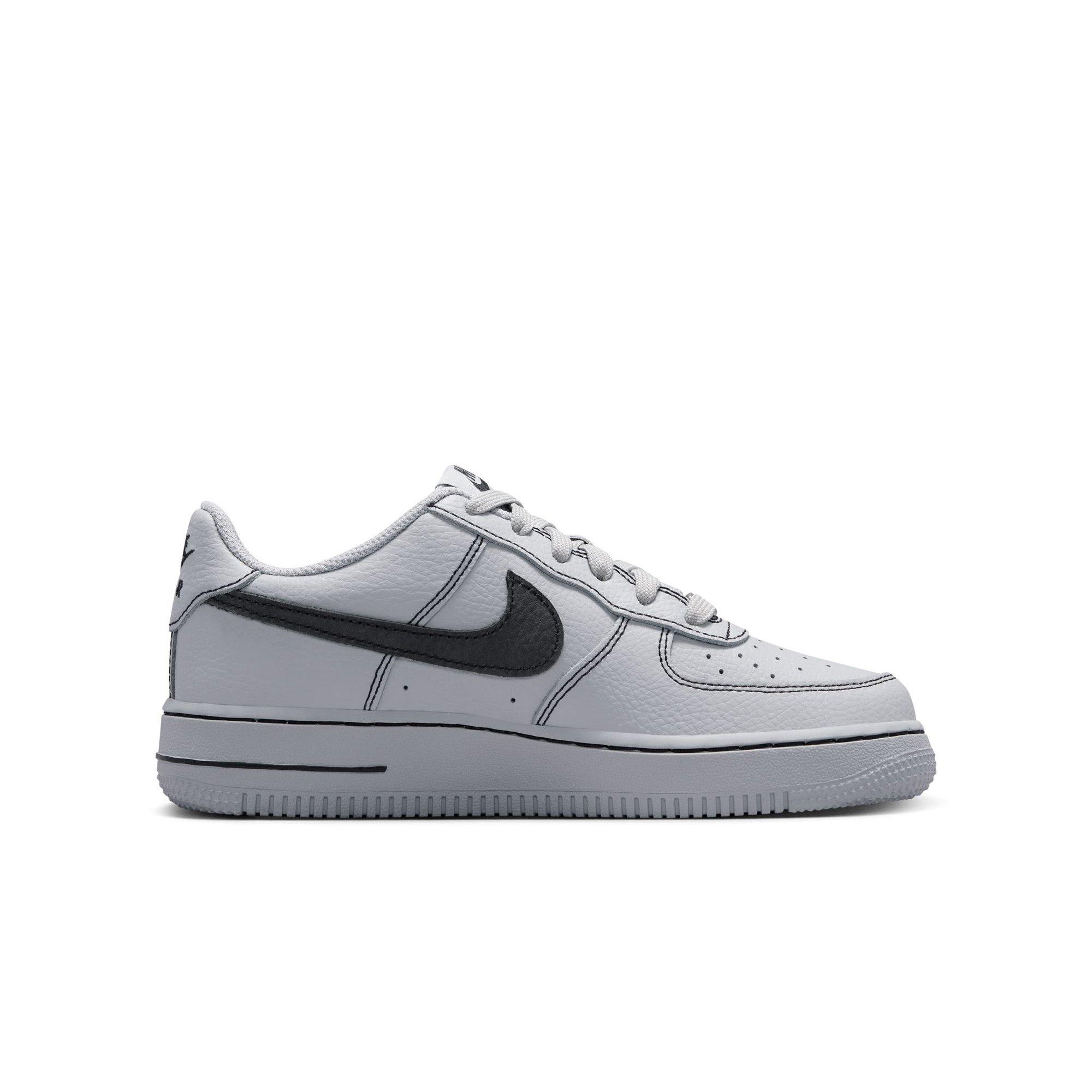 Nike Air Force 1 LV8 Grade School Boys' "Wolf Grey/Black" Shoe