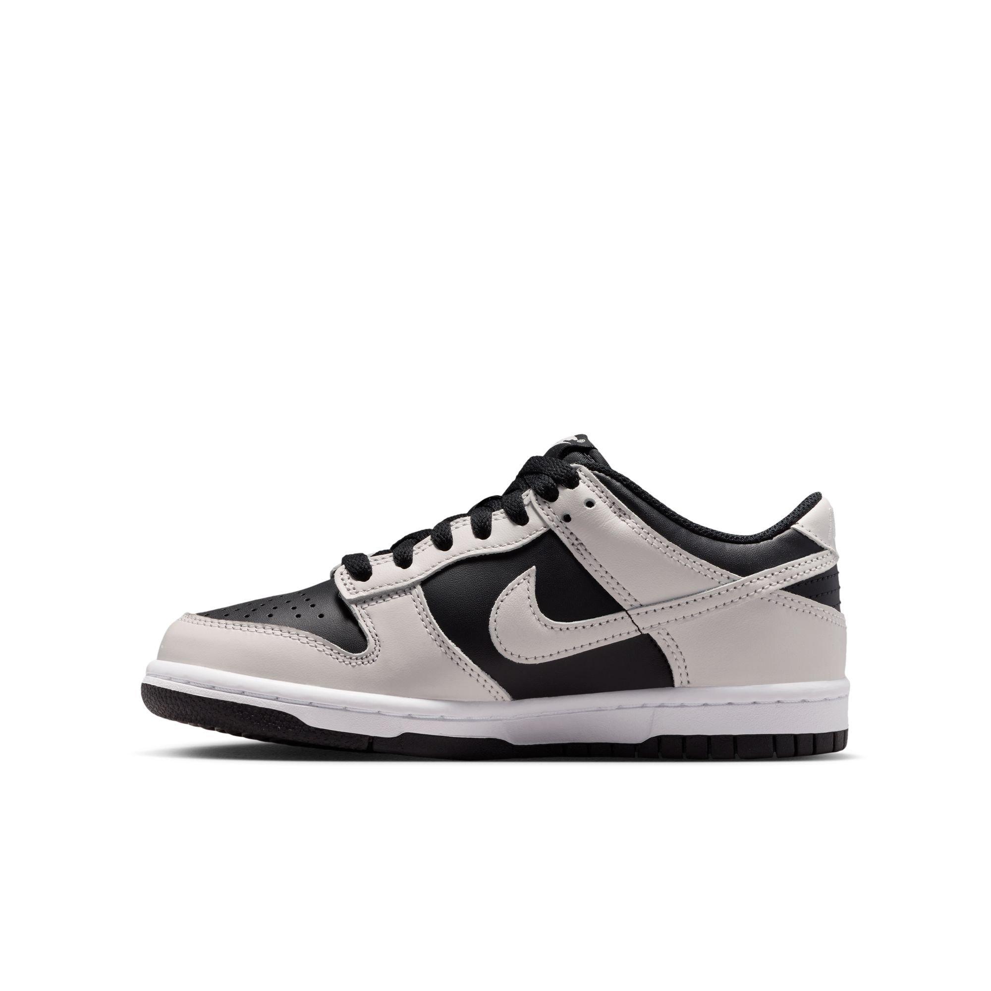 Nike Dunk Low Grade School Boys' "Black/Platinum Tint/White" Shoe