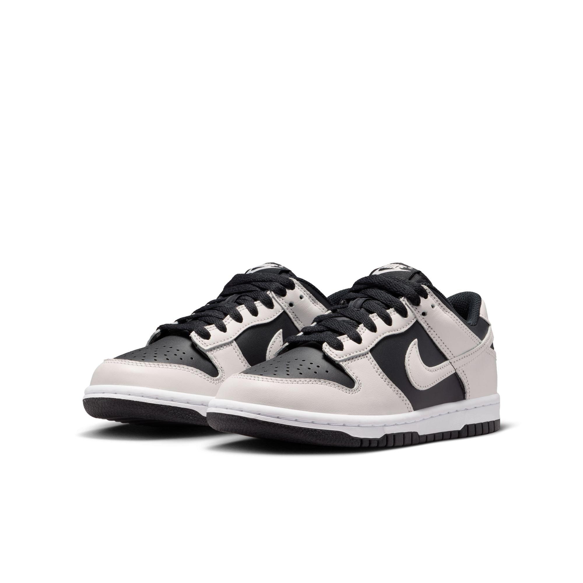 Nike Dunk Low Grade School Boys' "Black/Platinum Tint/White" Shoe