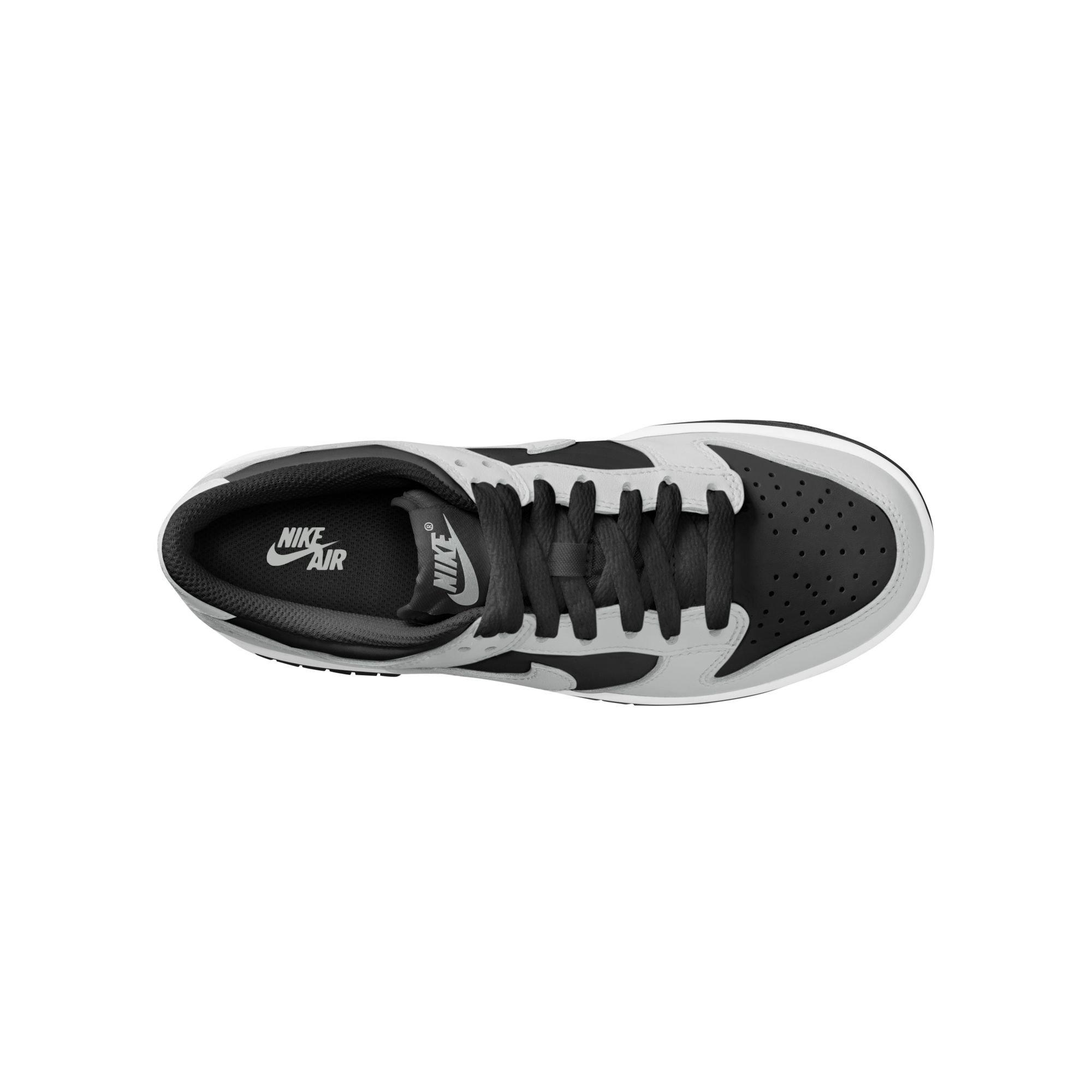 Nike Dunk Low Grade School Boys' "Black/Platinum Tint/White" Shoe