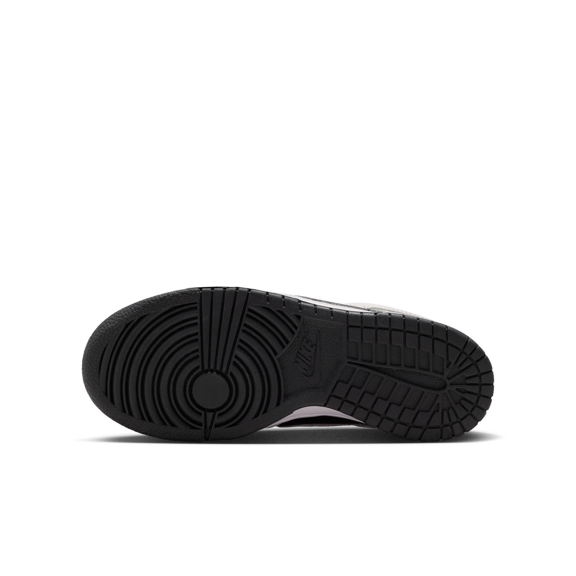 Nike Dunk Low Grade School Boys' "Black/Platinum Tint/White" Shoe