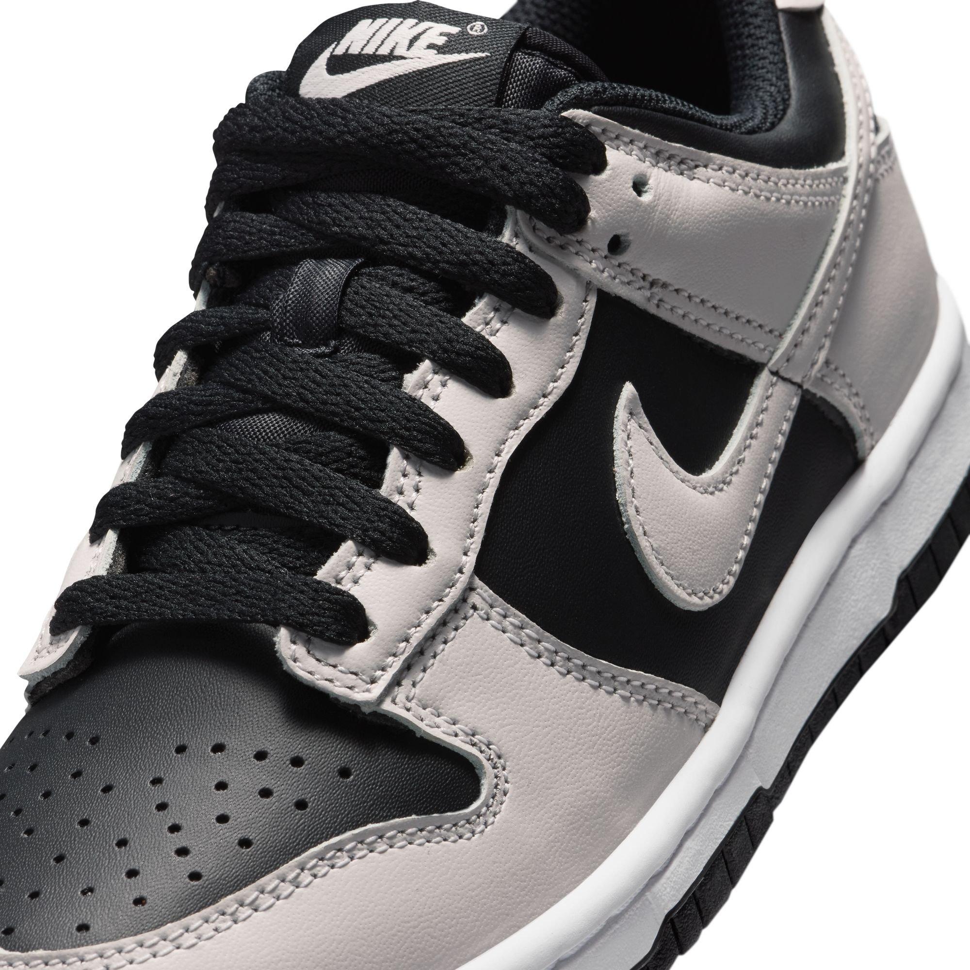 Nike Dunk Low Grade School Boys' "Black/Platinum Tint/White" Shoe
