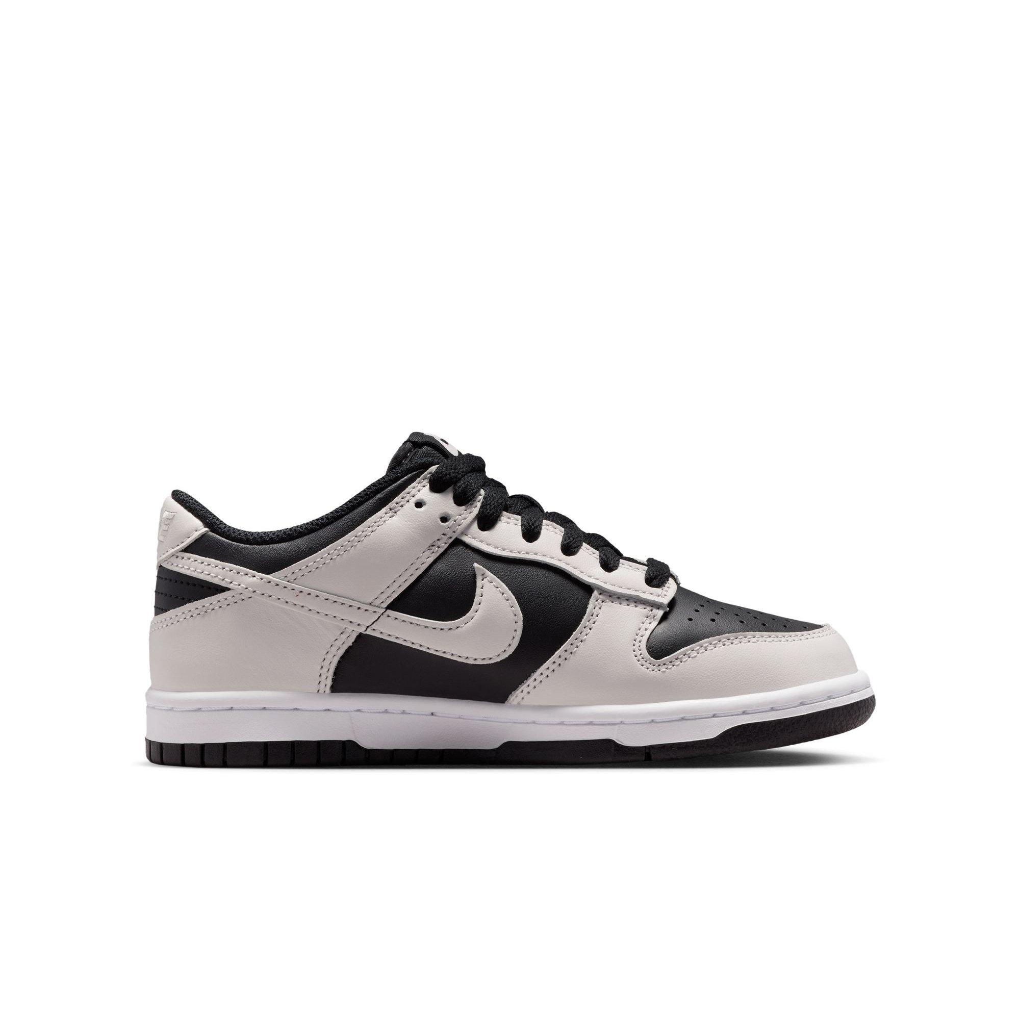 Nike Dunk Low Grade School Boys' "Black/Platinum Tint/White" Shoe