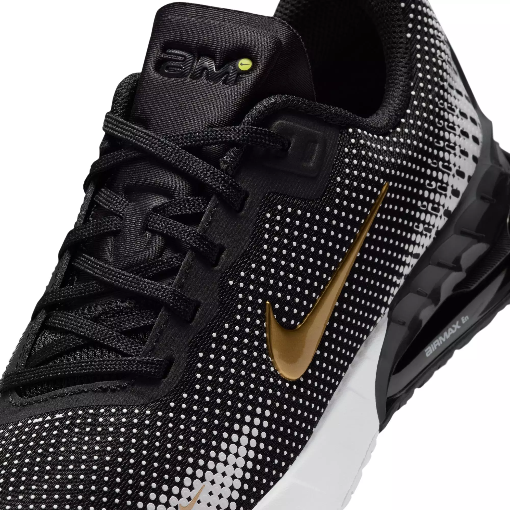 Nike Air Max Phoenix "Black/Metallic Gold/White" Grade School Boys' Shoe - BLACK/GOLD/WHITE