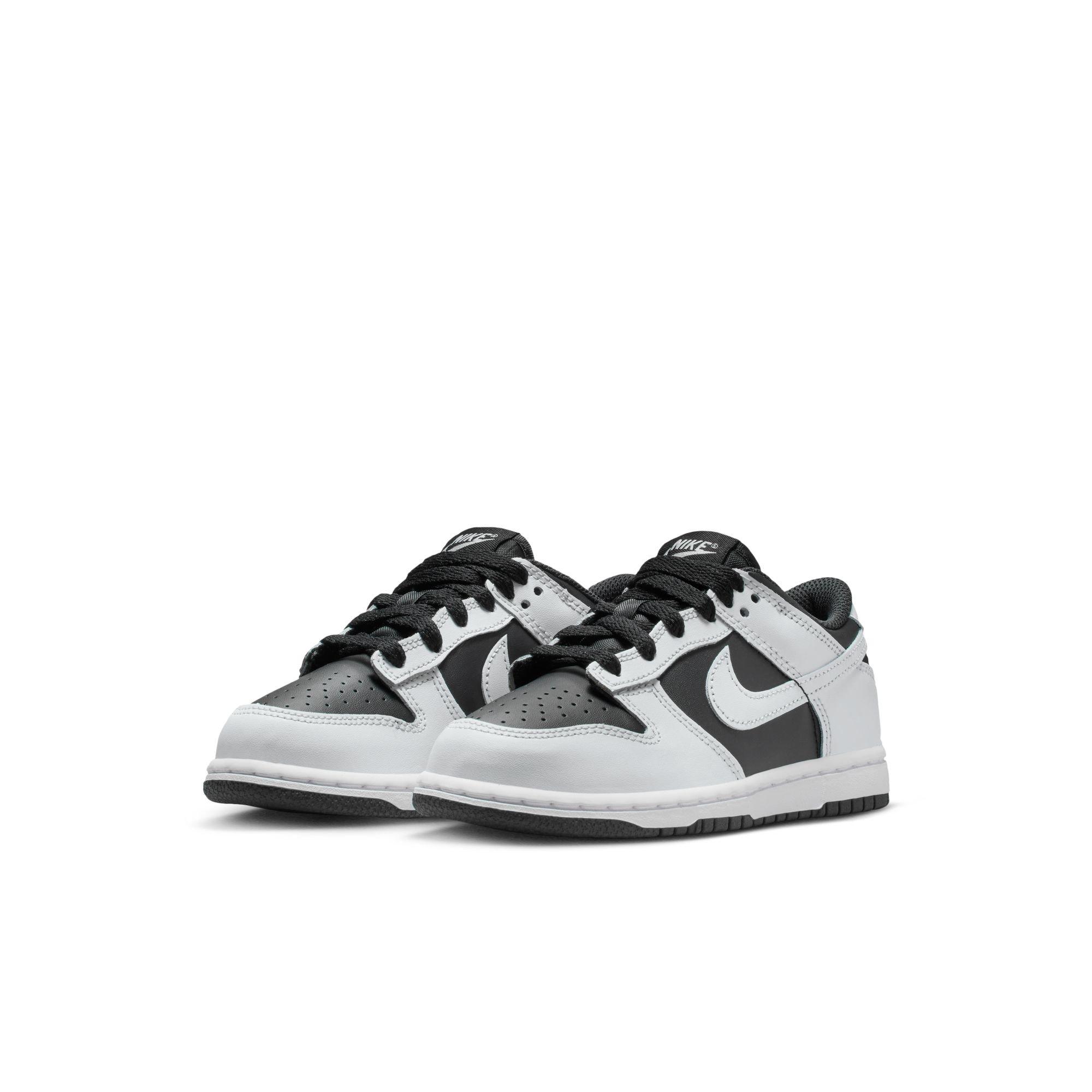 Nike Dunk Low Preschool Boys' "Black/Platinum Tint/White" Shoe