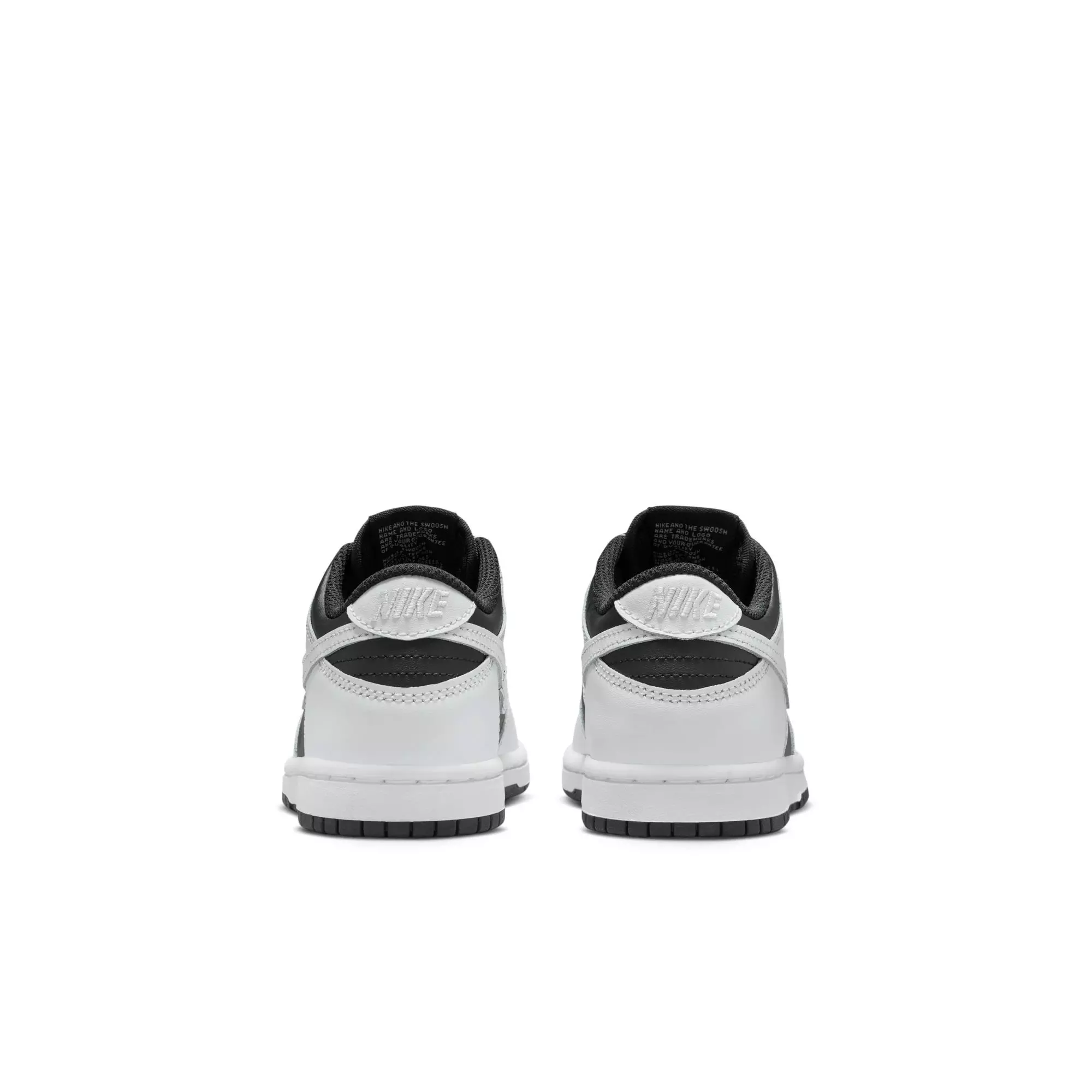 Nike Dunk Low "Black/Platinum Tint/White" Preschool Boys' Shoe - BLACK/GREY