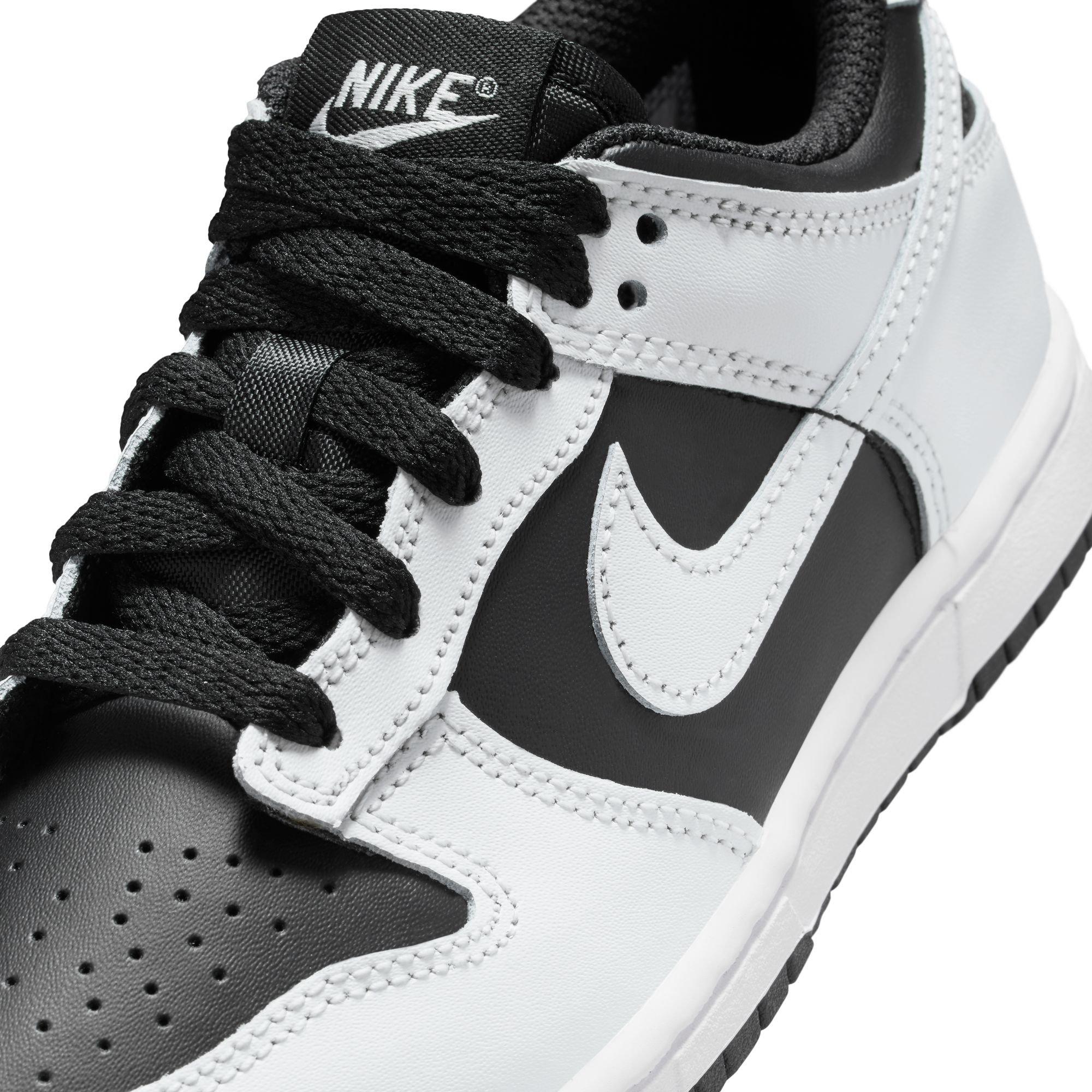 Nike Dunk Low Preschool Boys' "Black/Platinum Tint/White" Shoe