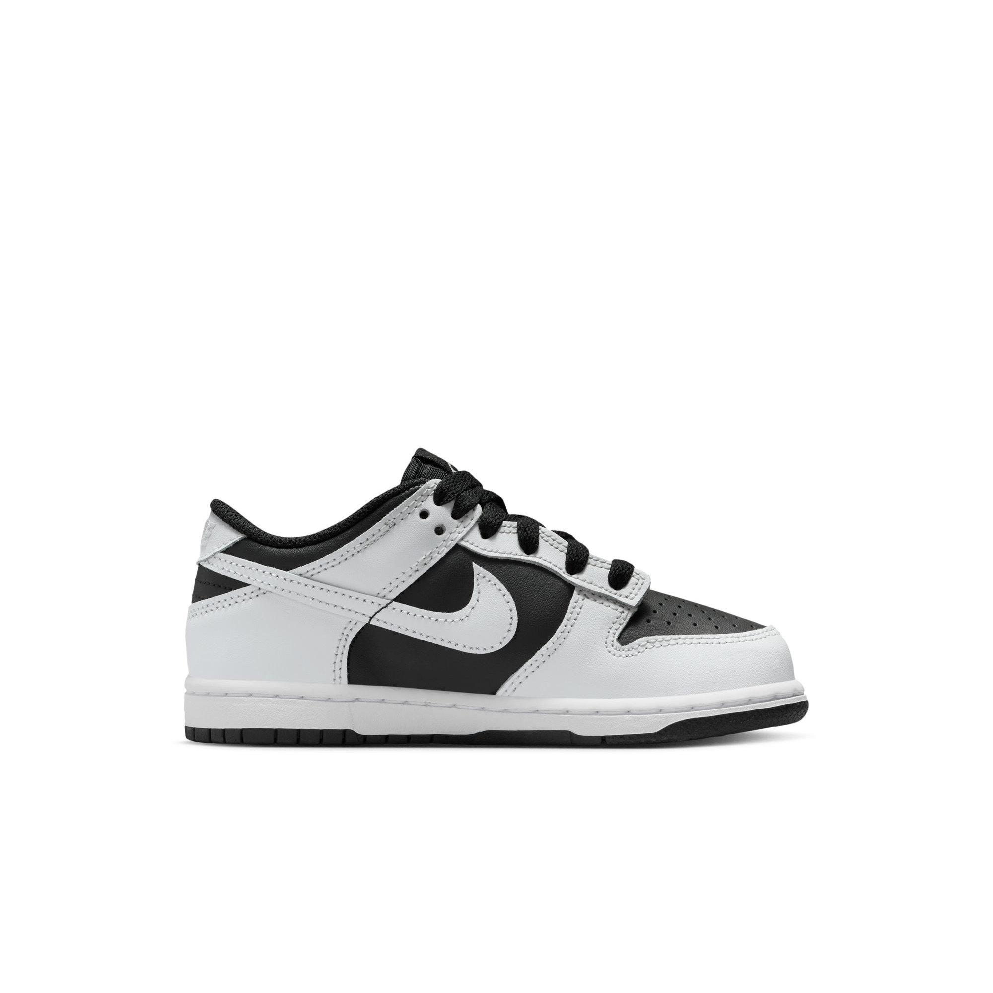 Nike Dunk Low Preschool Boys' "Black/Platinum Tint/White" Shoe