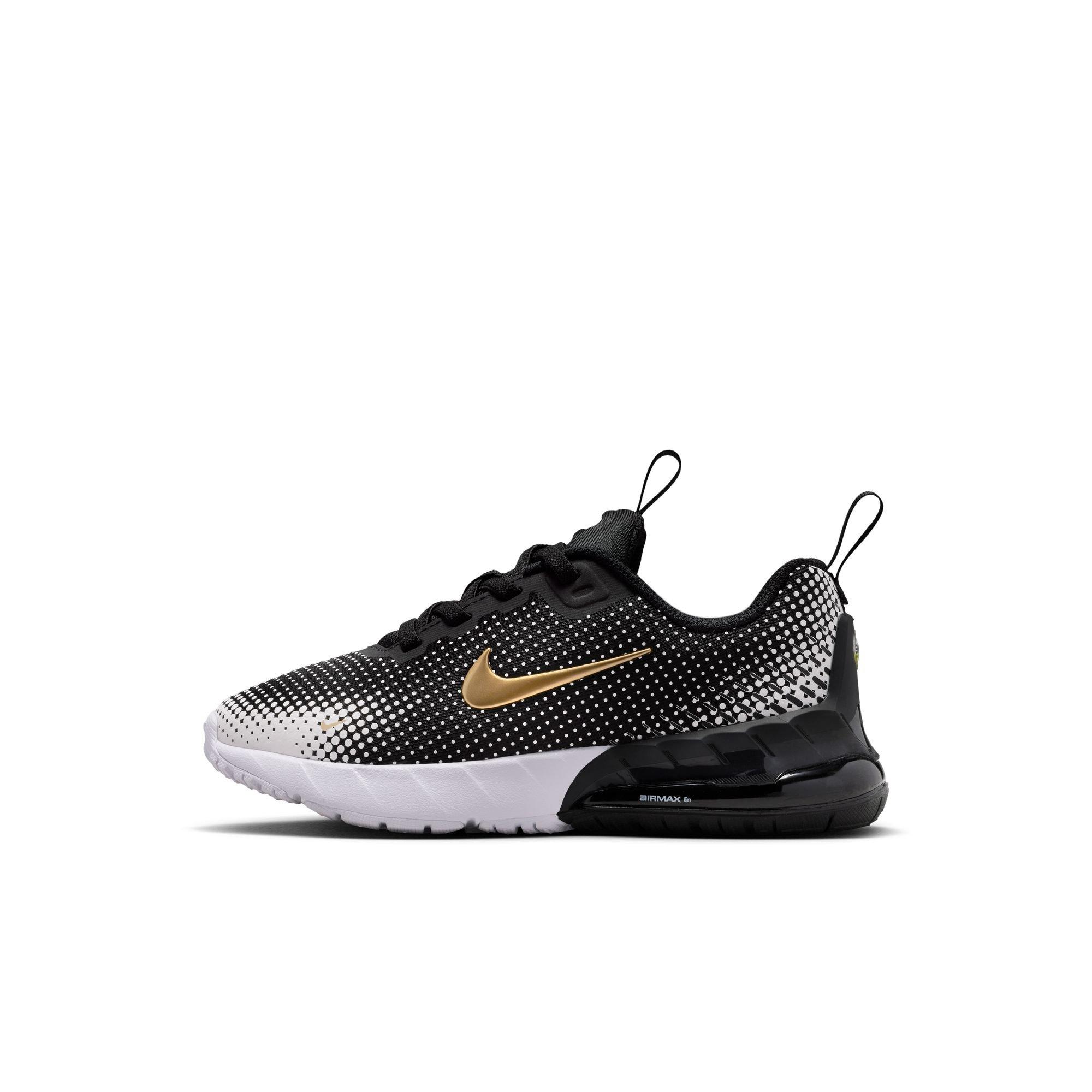 Nike Air Max Phoenix Preschool Boys' "Black/Metallic Gold/White" Shoe