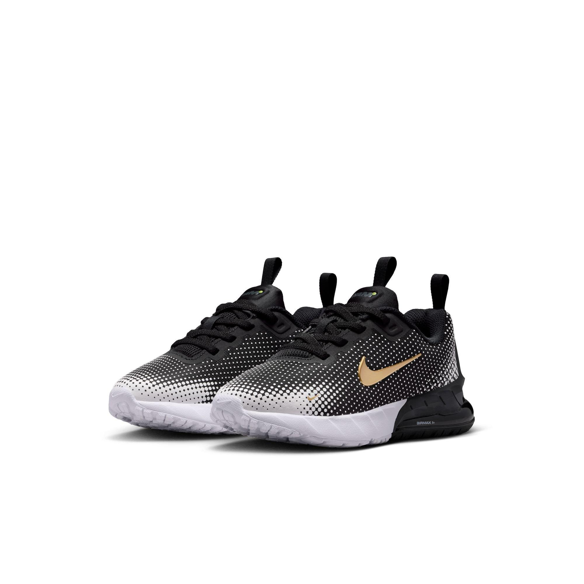 Nike Air Max Phoenix Preschool Boys' "Black/Metallic Gold/White" Shoe
