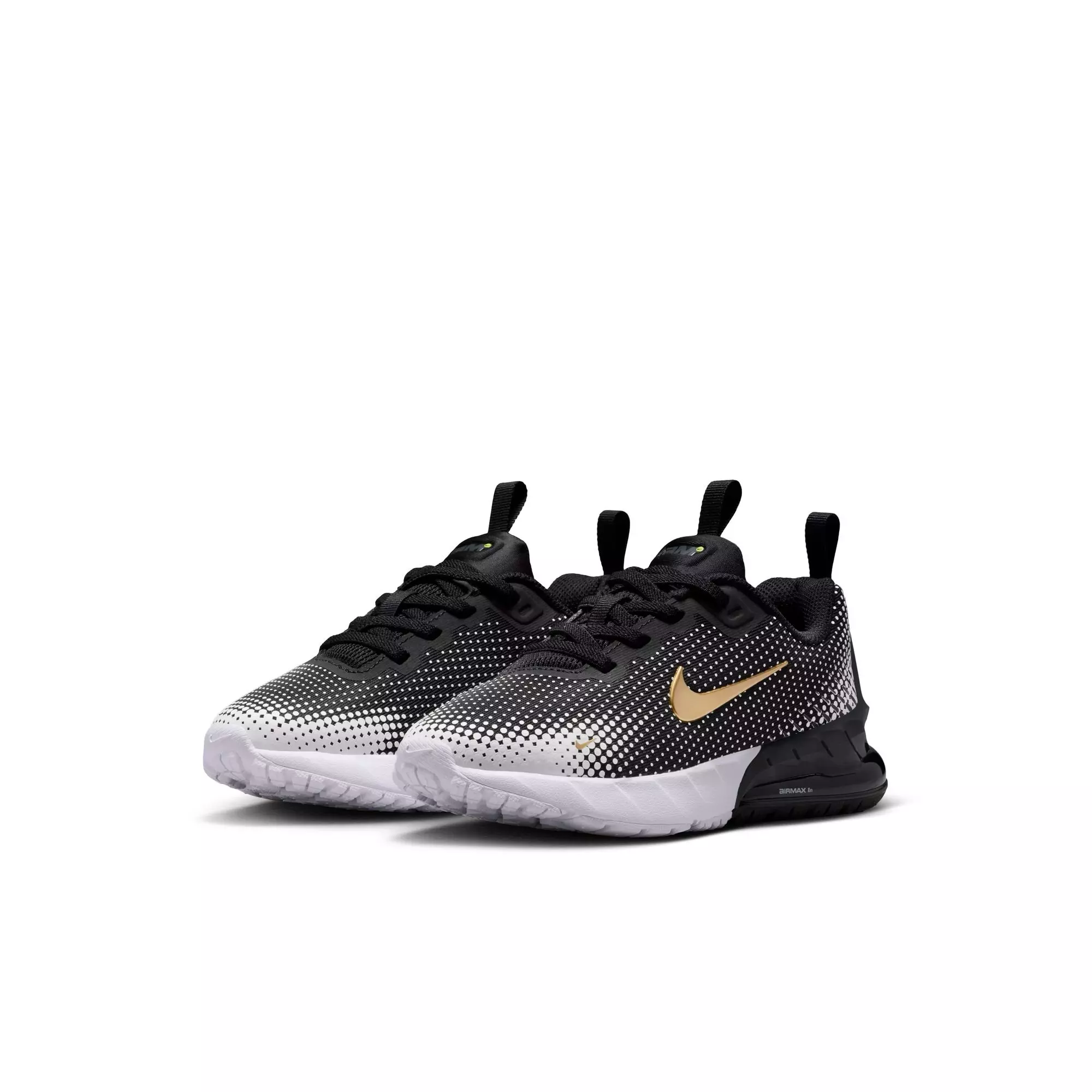 Nike Air Max Phoenix "Black/Metallic Gold/White" Preschool Boys' Shoe - BLACK/GOLD/WHITE