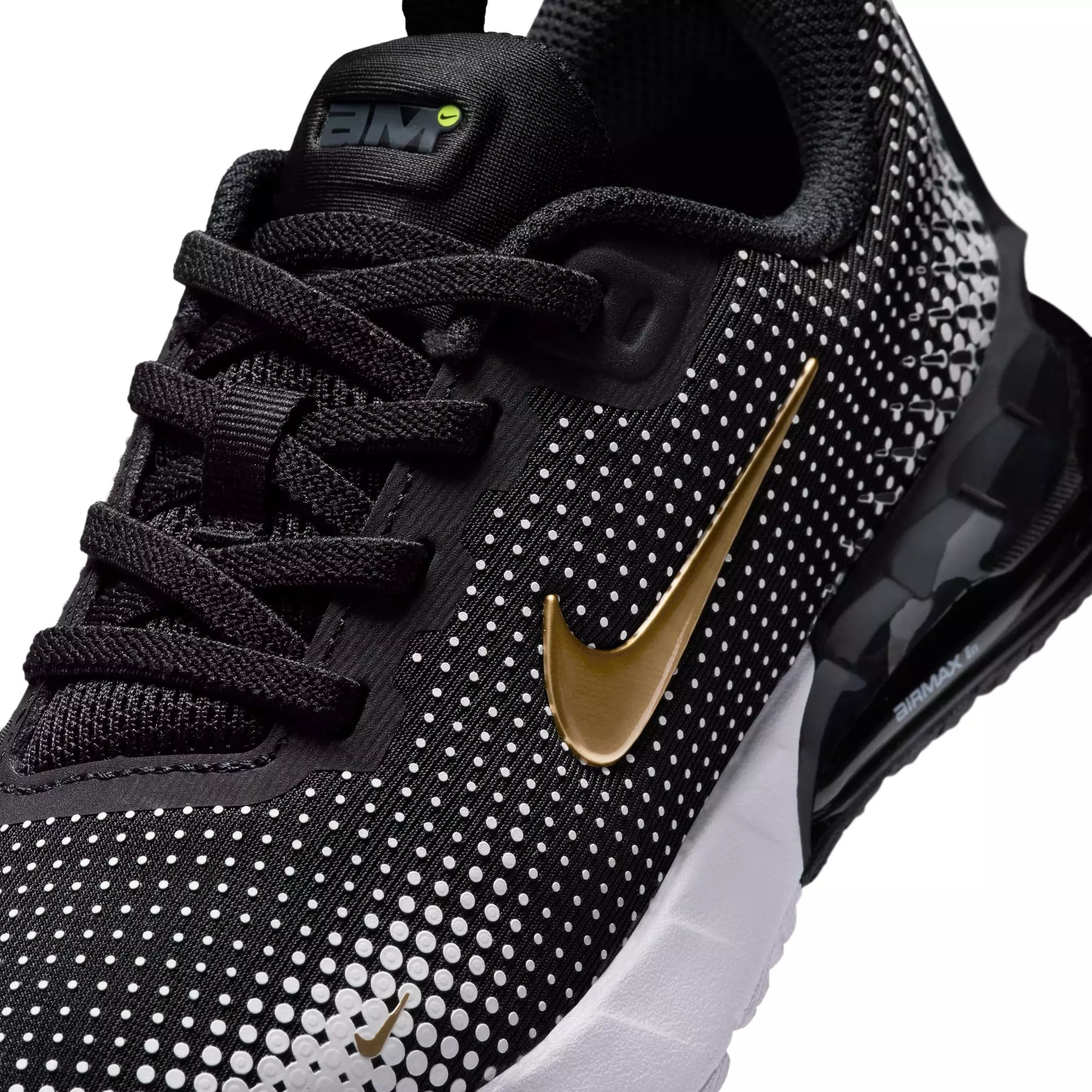 Nike Air Max Phoenix "Black/Metallic Gold/White" Preschool Boys' Shoe - BLACK/GOLD/WHITE