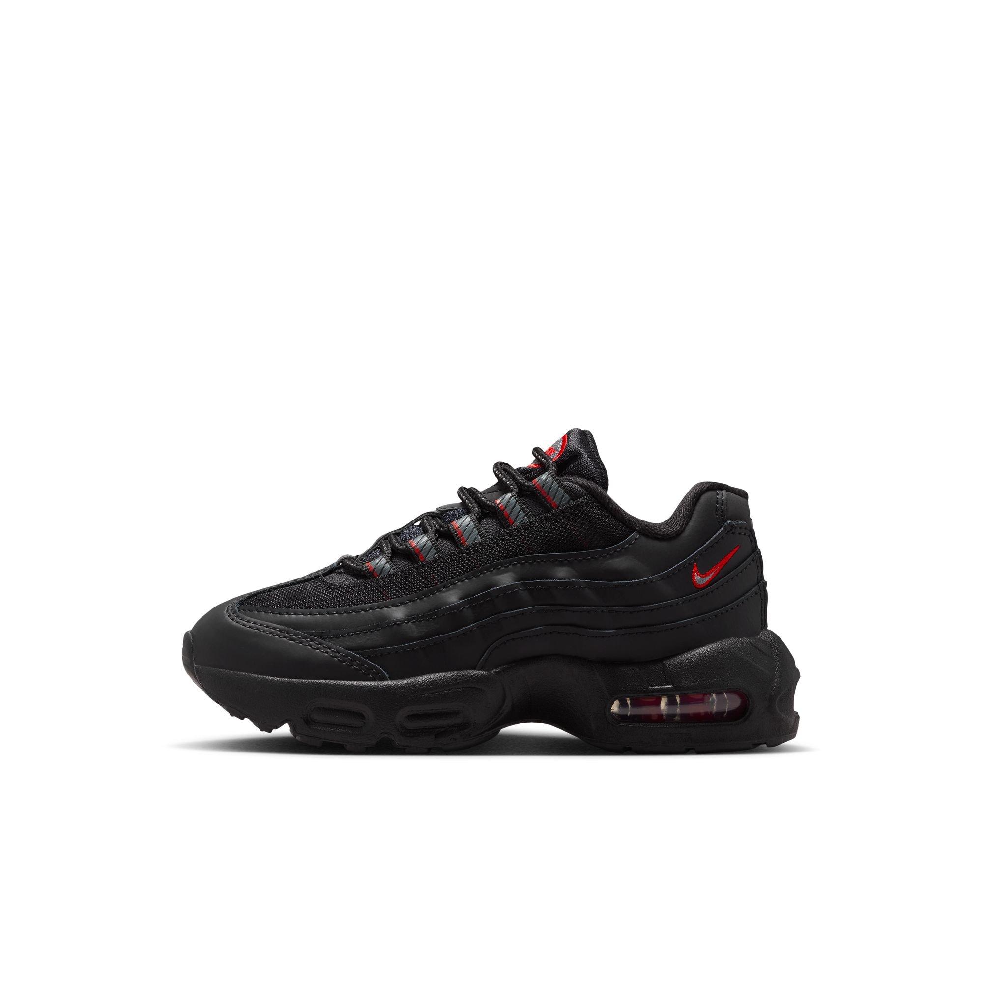 Nike Air Max 95 Recraft Preschool Boys' "Black/Smoke Grey/University Red/White" Shoe