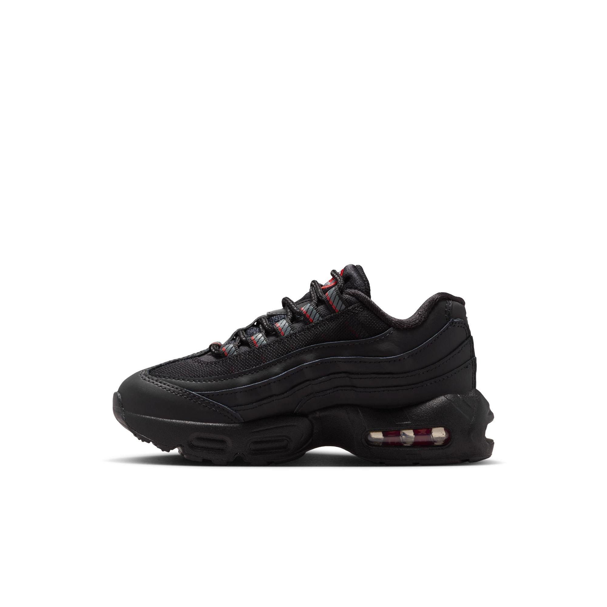 Nike Air Max 95 Recraft Preschool Boys' "Black/Smoke Grey/University Red/White" Shoe