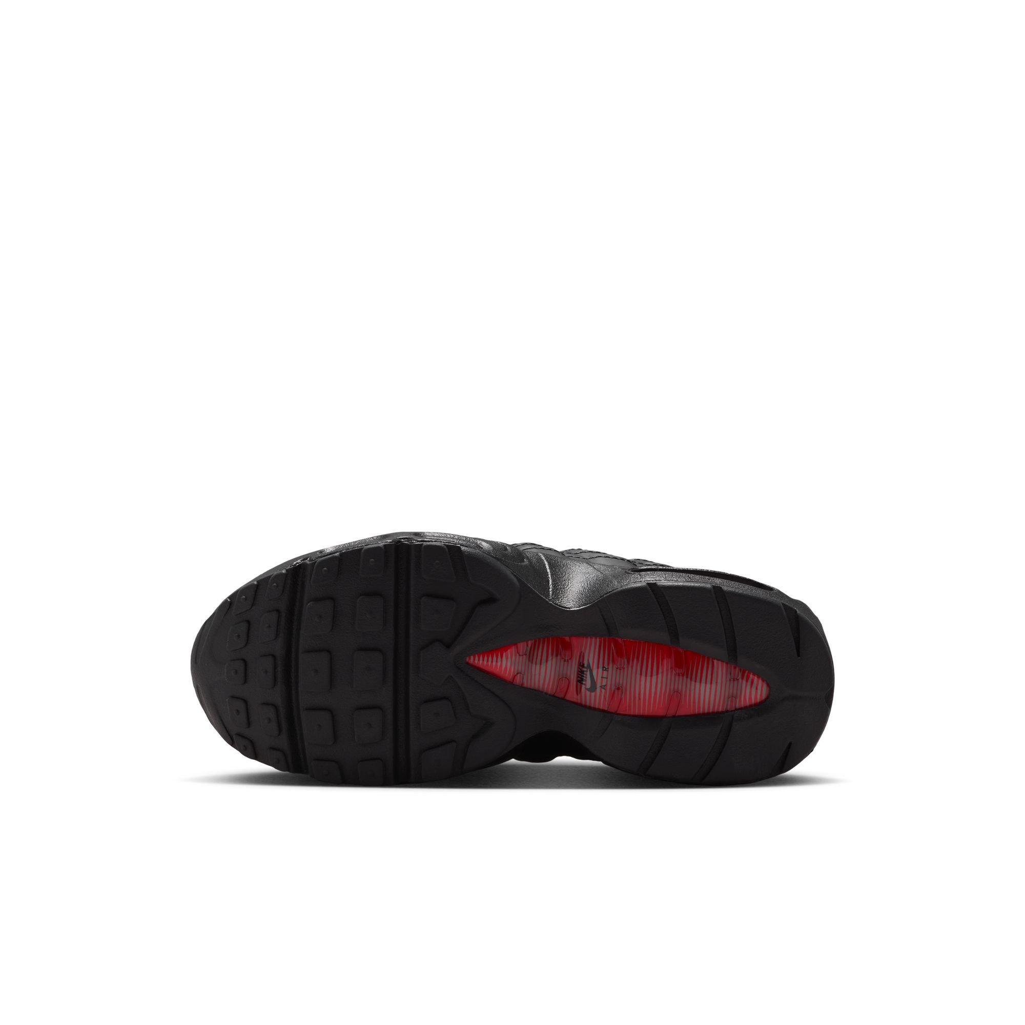 Nike Air Max 95 Recraft Preschool Boys' "Black/Smoke Grey/University Red/White" Shoe