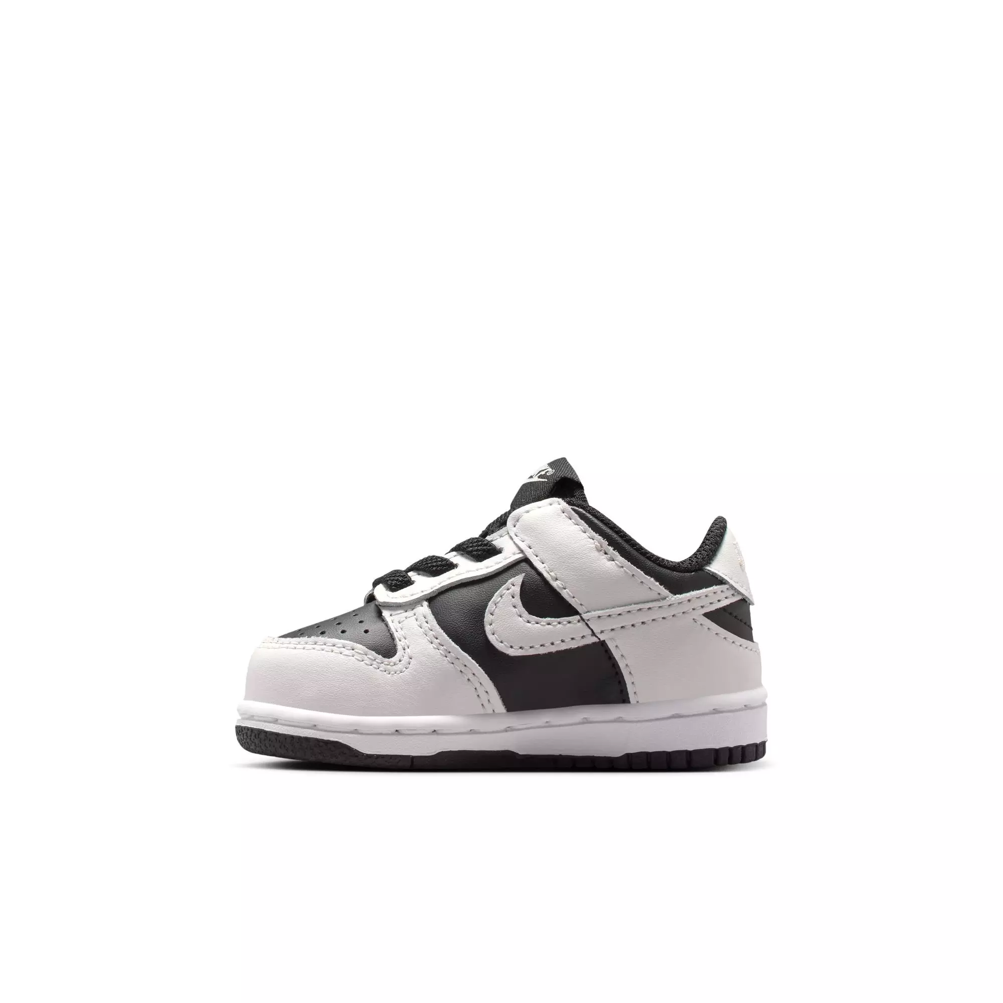 Nike Dunk Low "Black/Platinum Tint/White" Toddler Boys' Shoe - BLACK/GREY