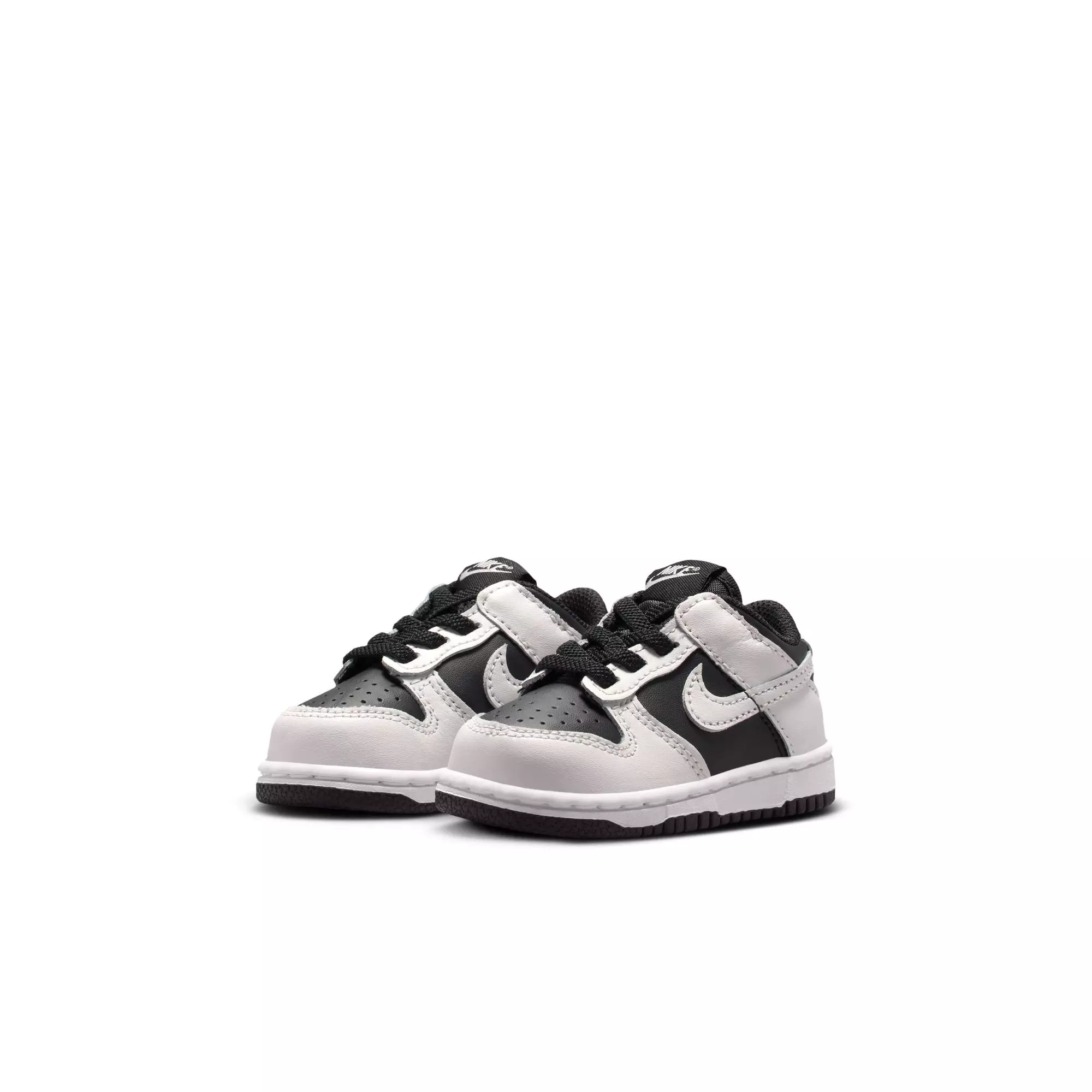 Nike Dunk Low "Black/Platinum Tint/White" Toddler Boys' Shoe - BLACK/GREY