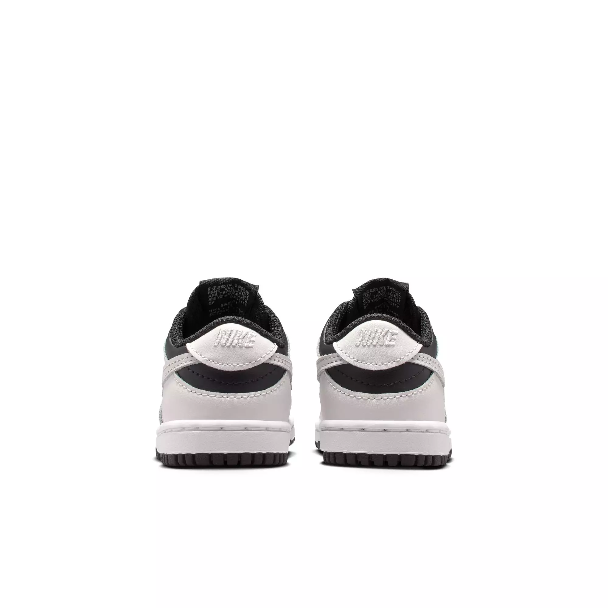 Nike Dunk Low "Black/Platinum Tint/White" Toddler Boys' Shoe - BLACK/GREY